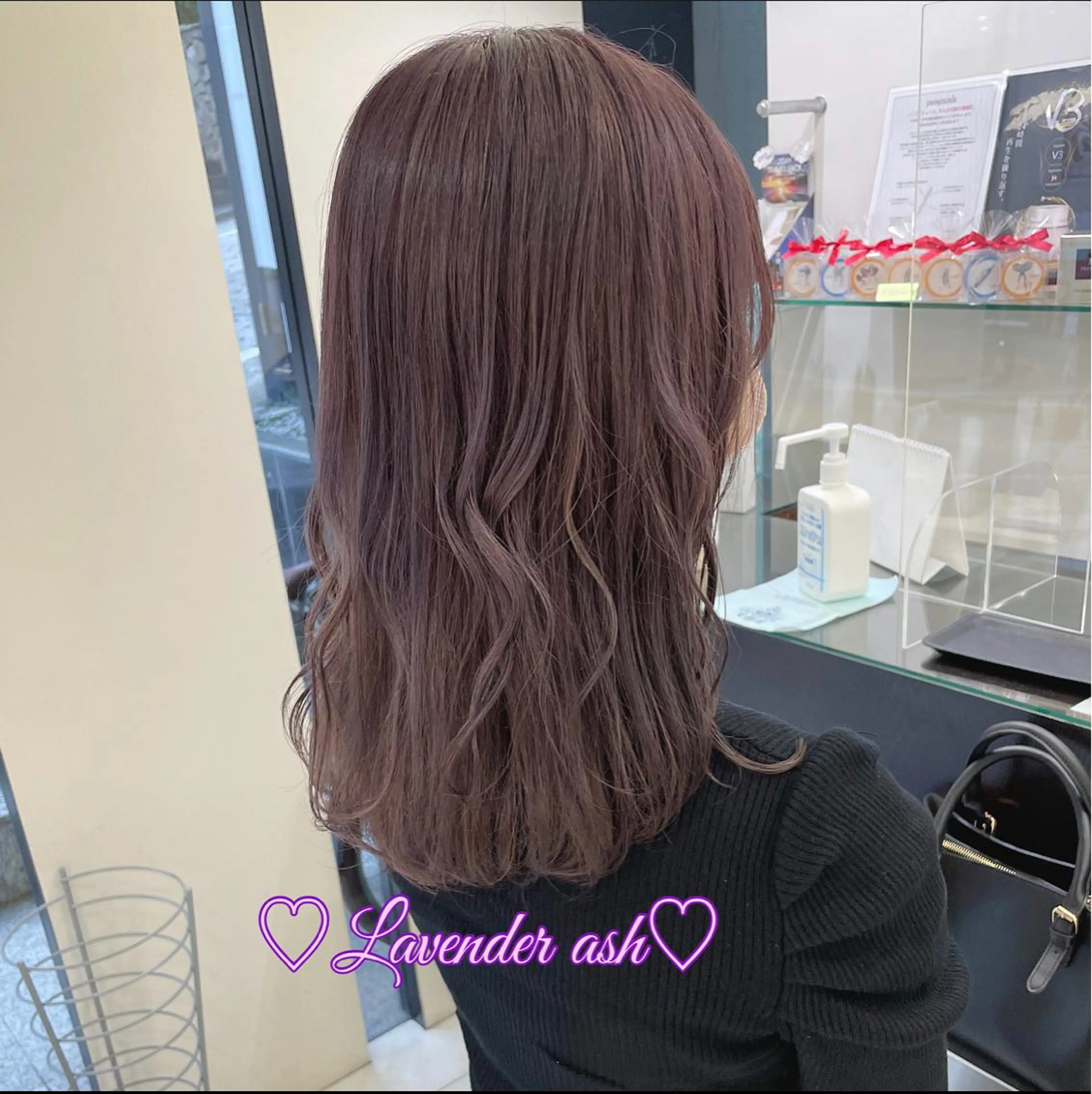 ミディアム アッシュ カット ヘアカラー トリートメント 🎀入谷、鶯谷🎀 ULTOWAババのヘアスタイル