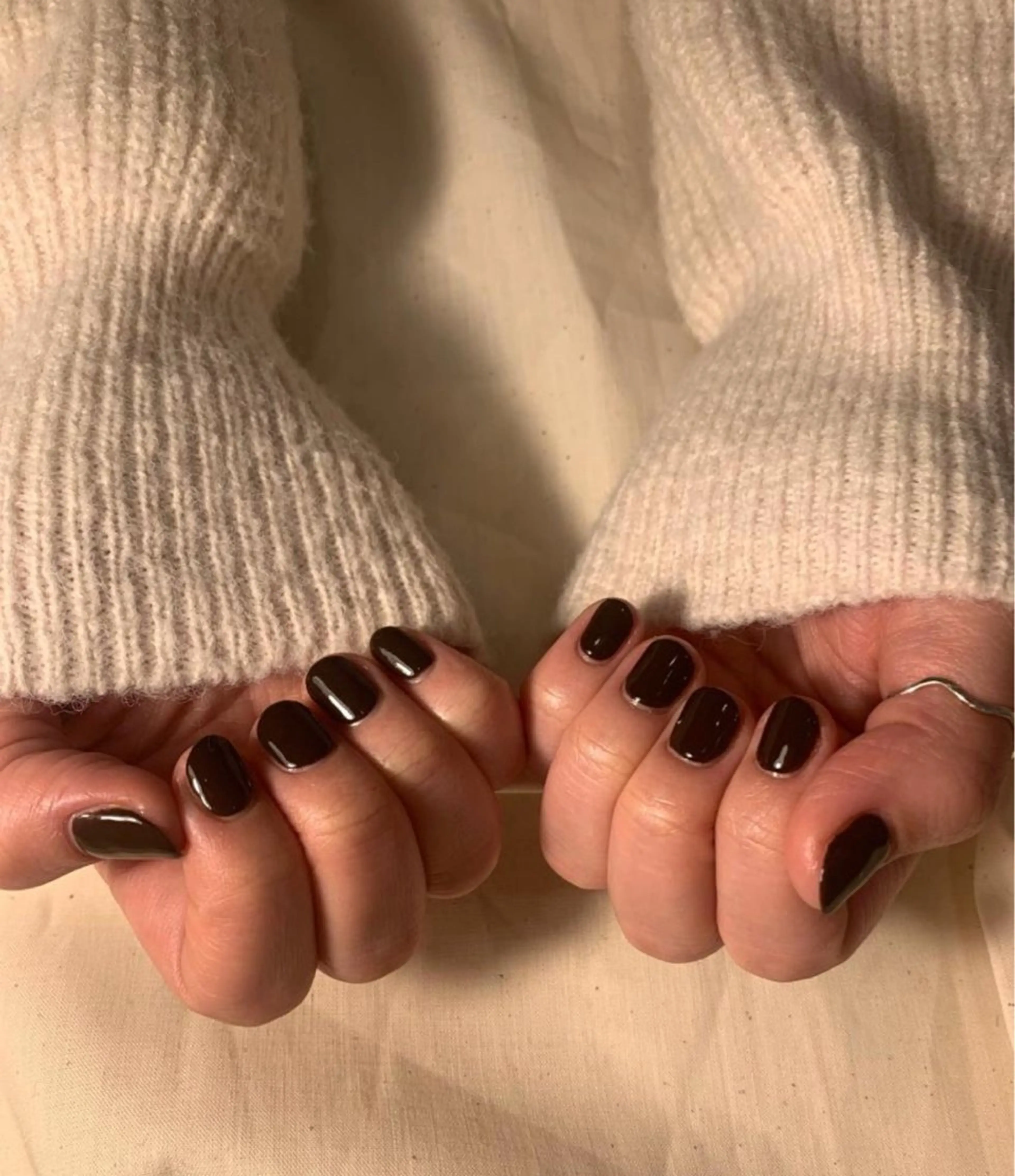 ネイル ジェルネイル ワンカラーネイル 渡邉 さくらのネイルデザイン