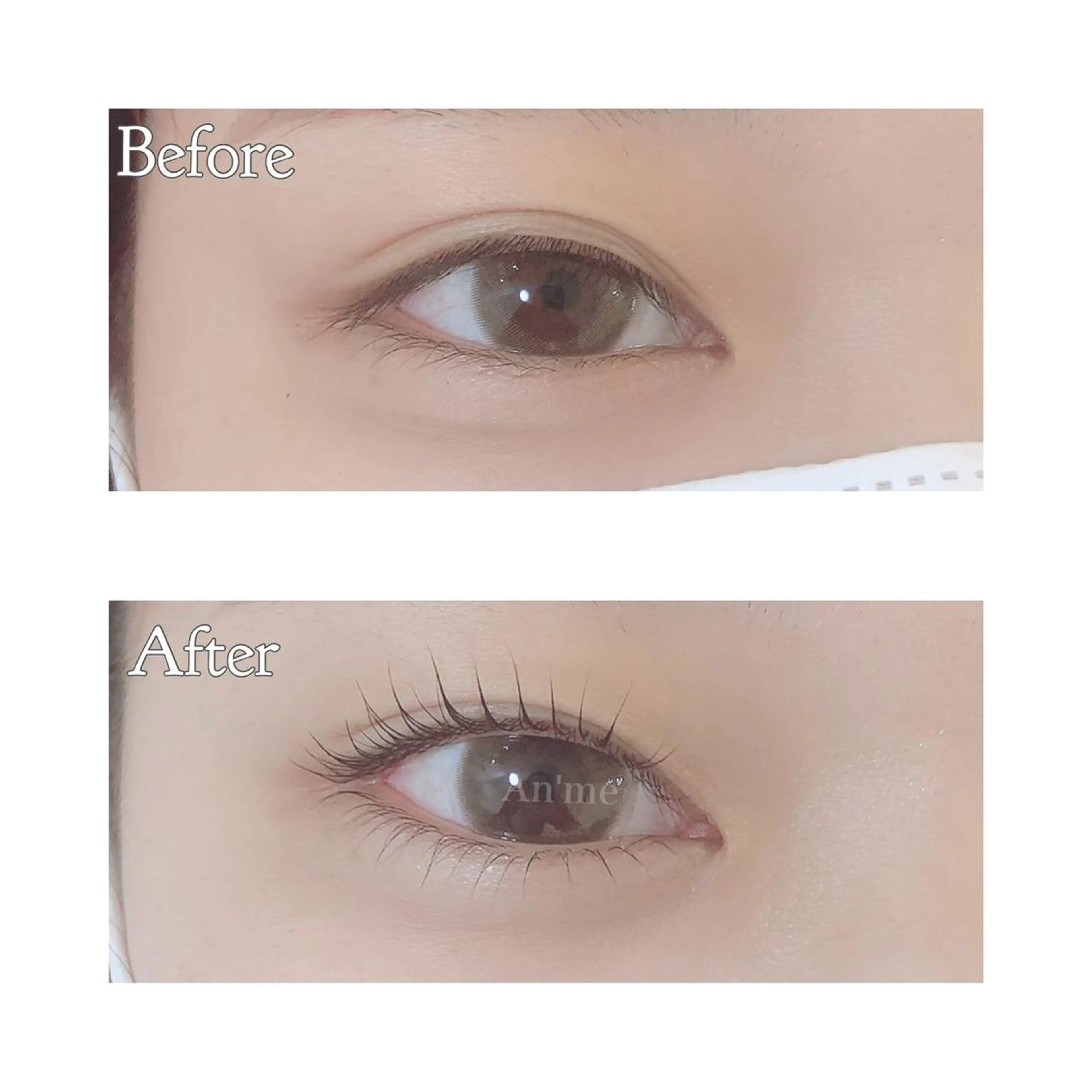 マツエク・マツパ まつげパーマ 下まつげエクステ An'me ☺︎のマツエク・マツパデザイン