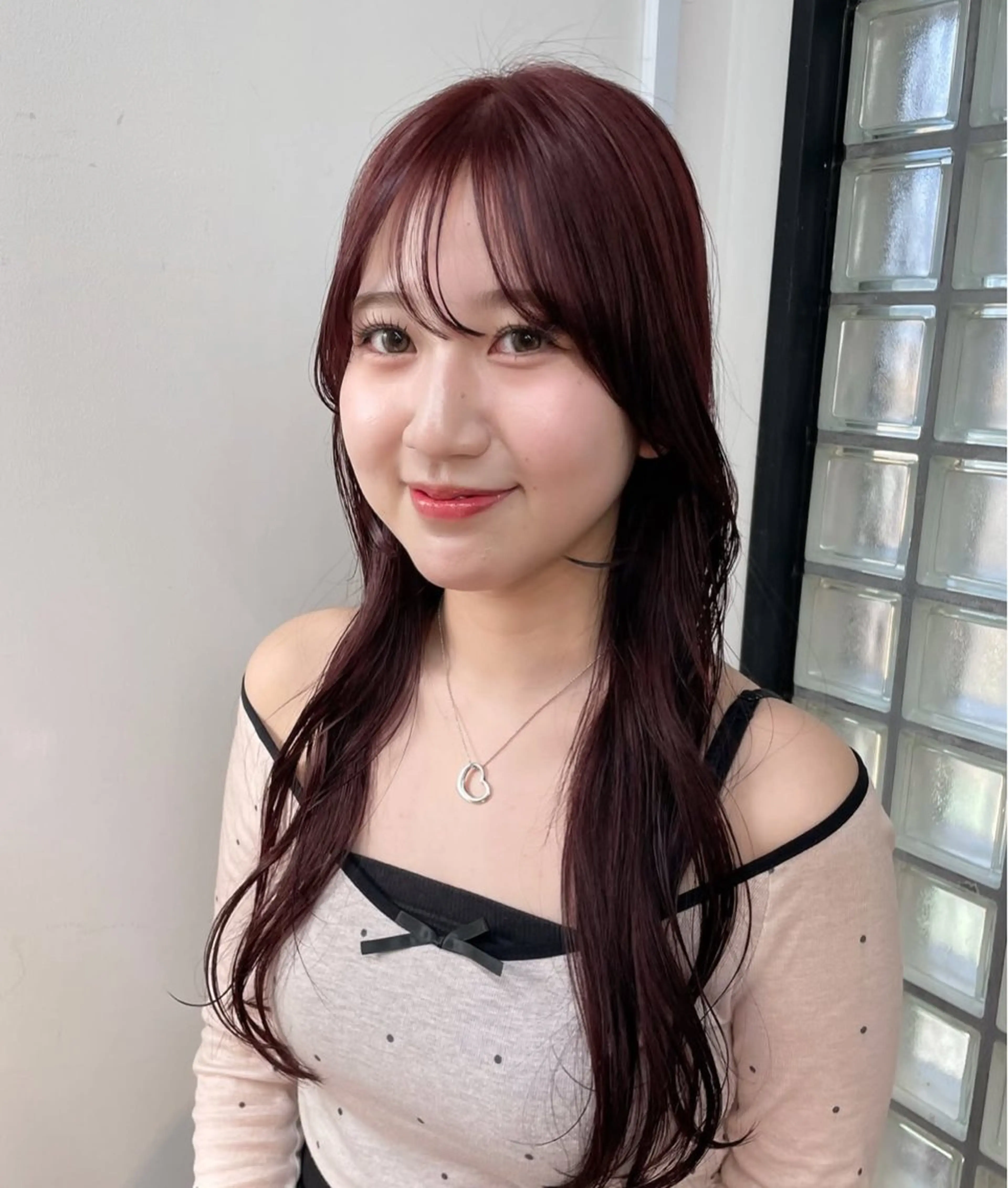 ロング カット ヘアカラー トリートメント 🍑暖色／レイヤー／ 真希🎀のヘアスタイル