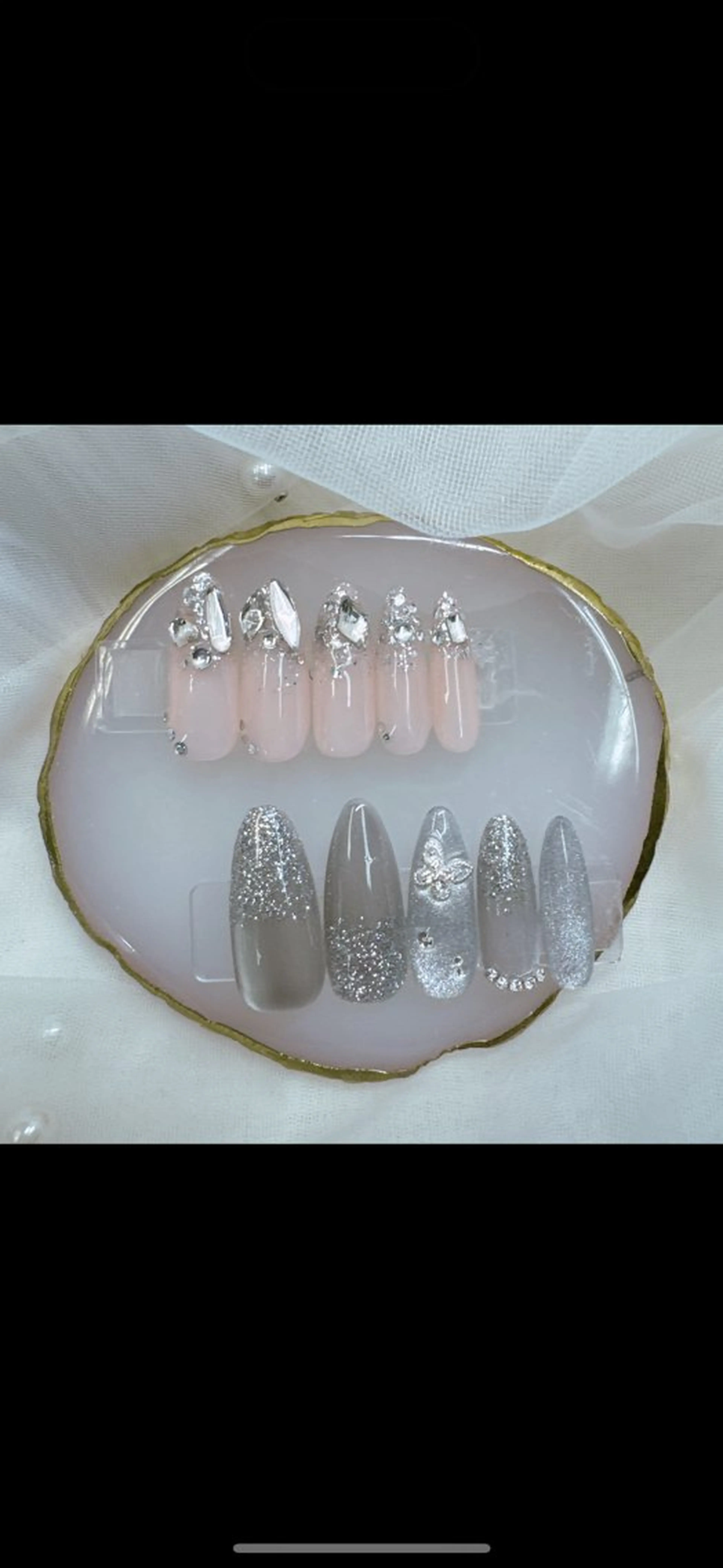ネイル アートネイル べっ甲ネイル ボルドー チークネイル ドット ハンドネイル Queeens nailのネイルデザイン