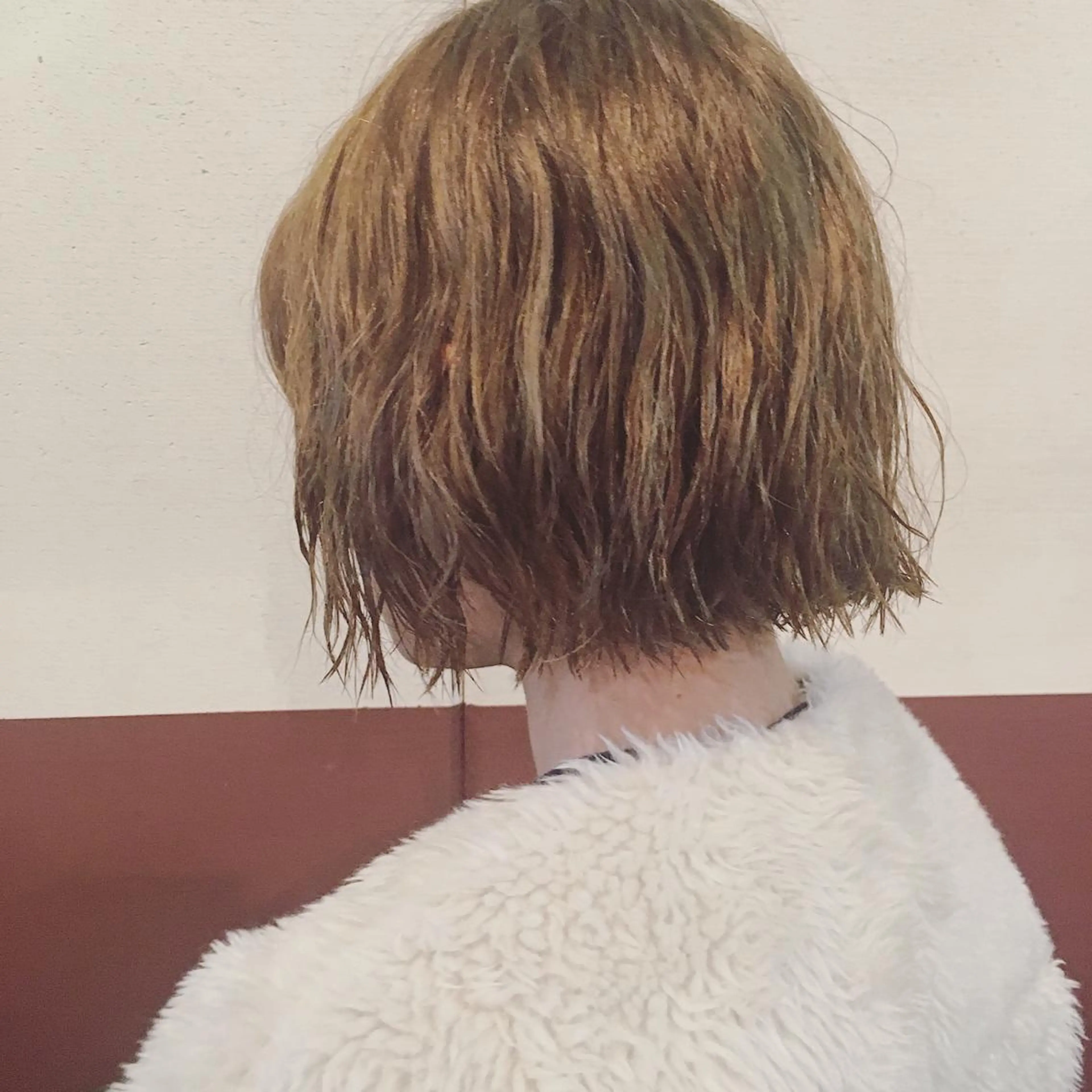 ショート くせ毛 ヘアカラー トリートメント ノグチ ユウキ/ボブのヘアスタイル