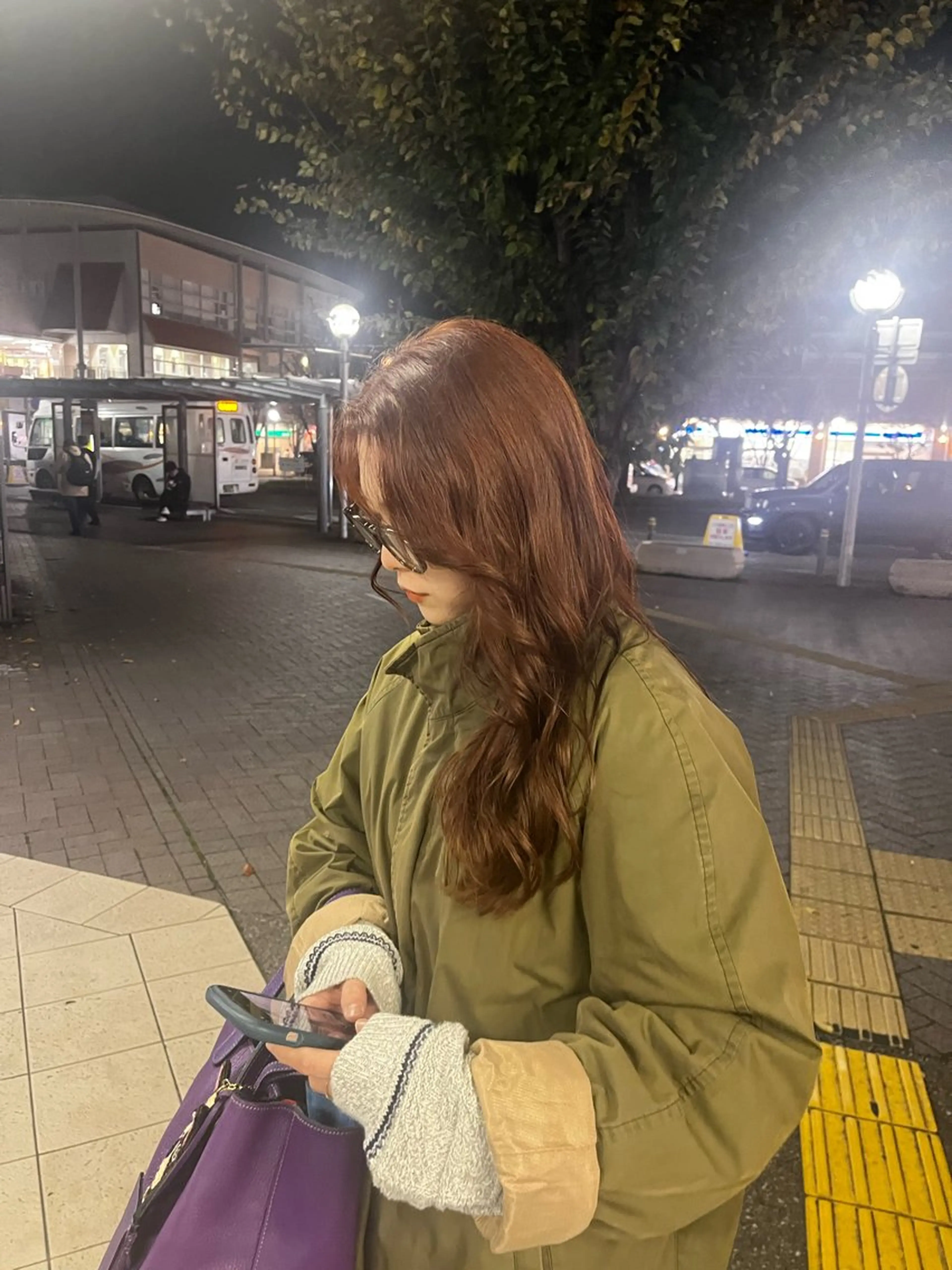 カラー reuna rikoのヘアスタイル