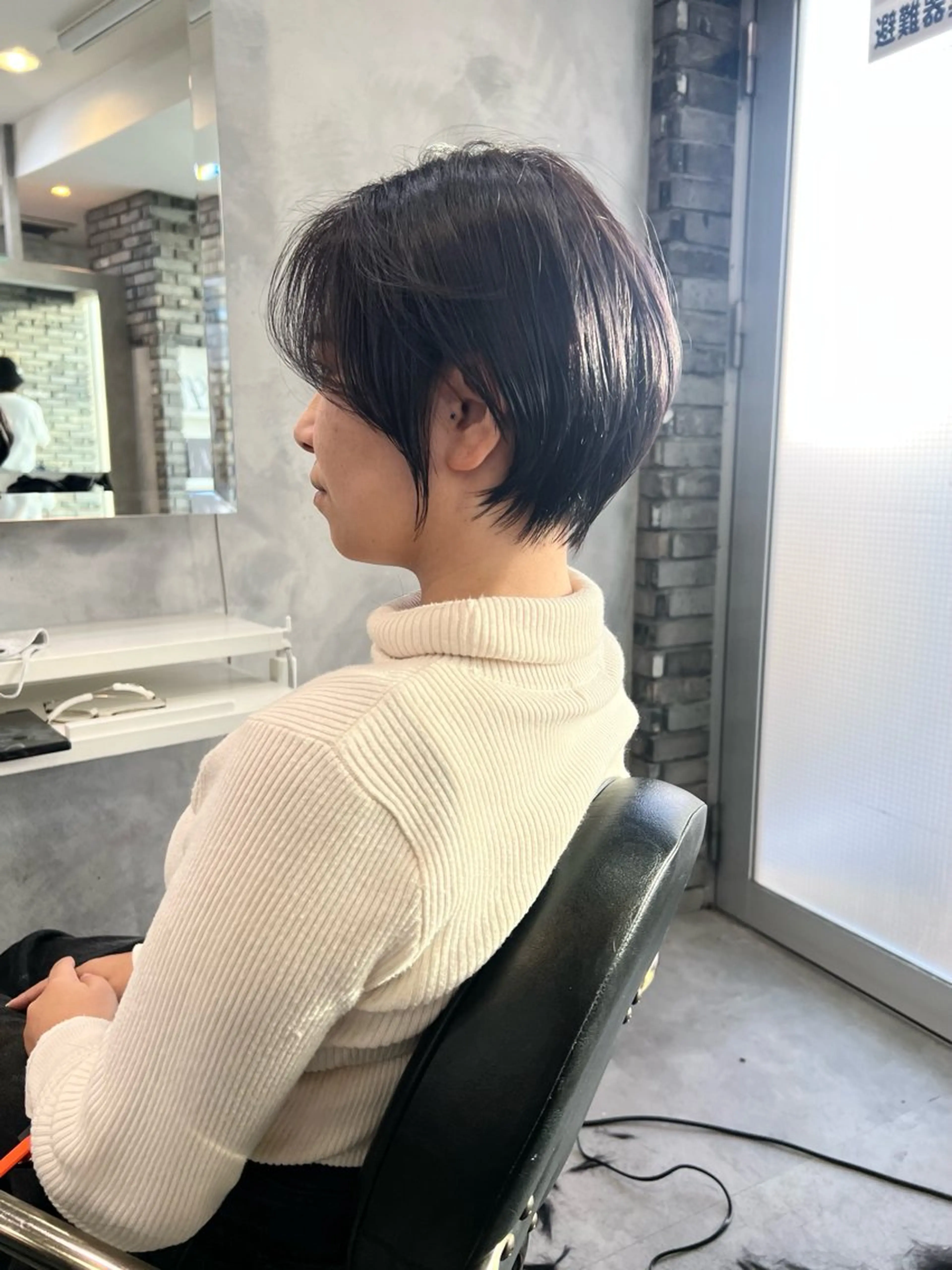 ショート 師藤 達也のヘアスタイル