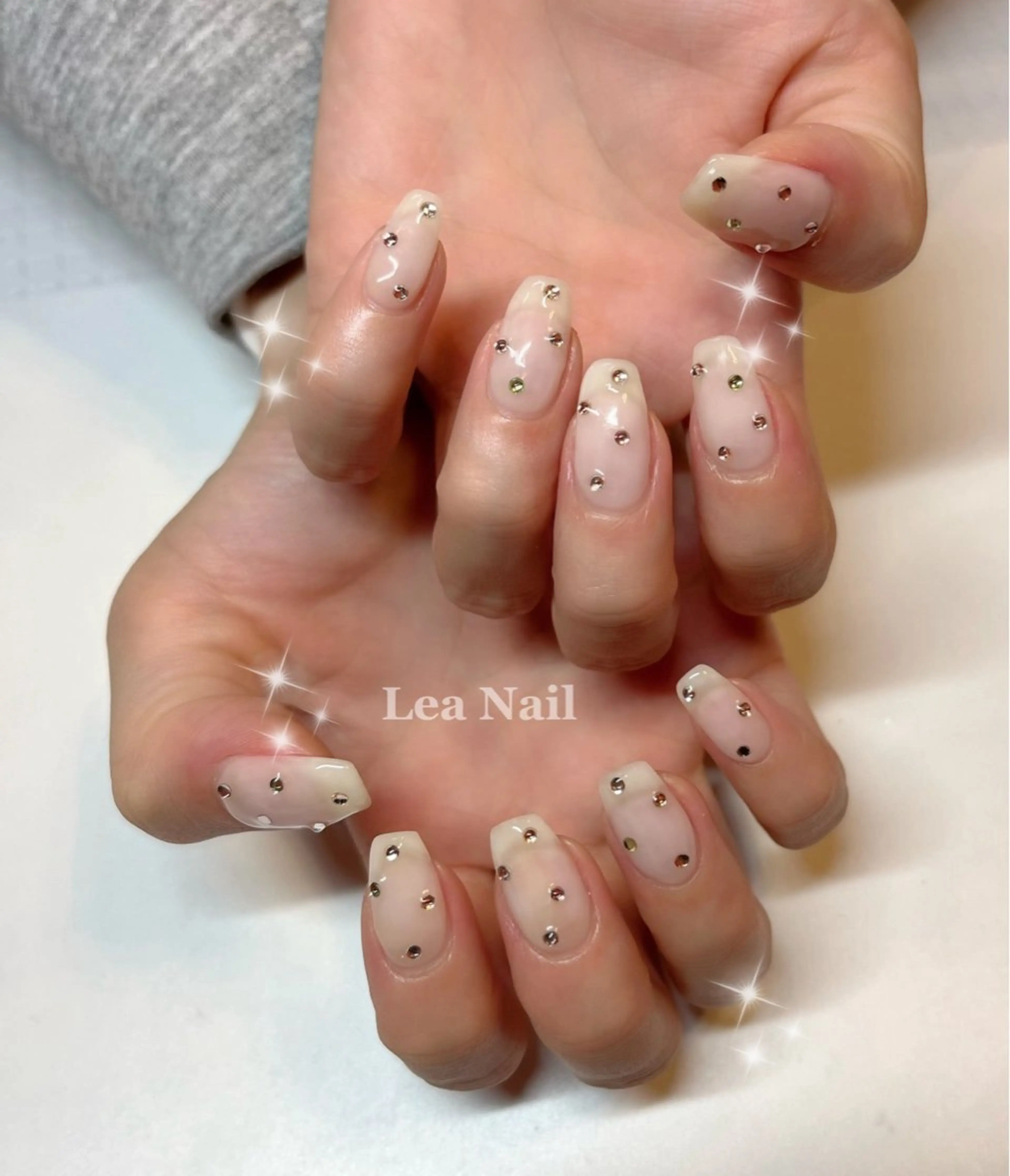 ネイル 持ち込み ハンドネイル Lea Nailのネイルデザイン