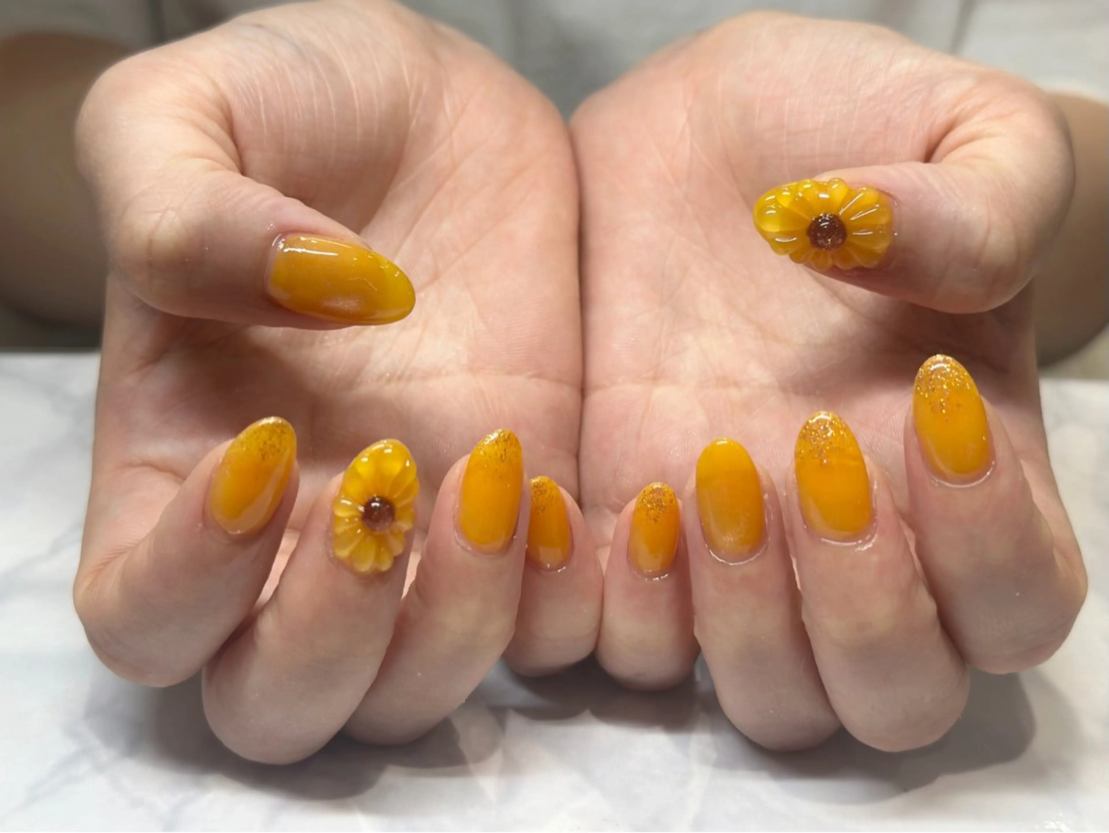 ネイル ぷっくりネイル ハンドネイル フットネイル RMS  nail miwakoのネイルデザイン