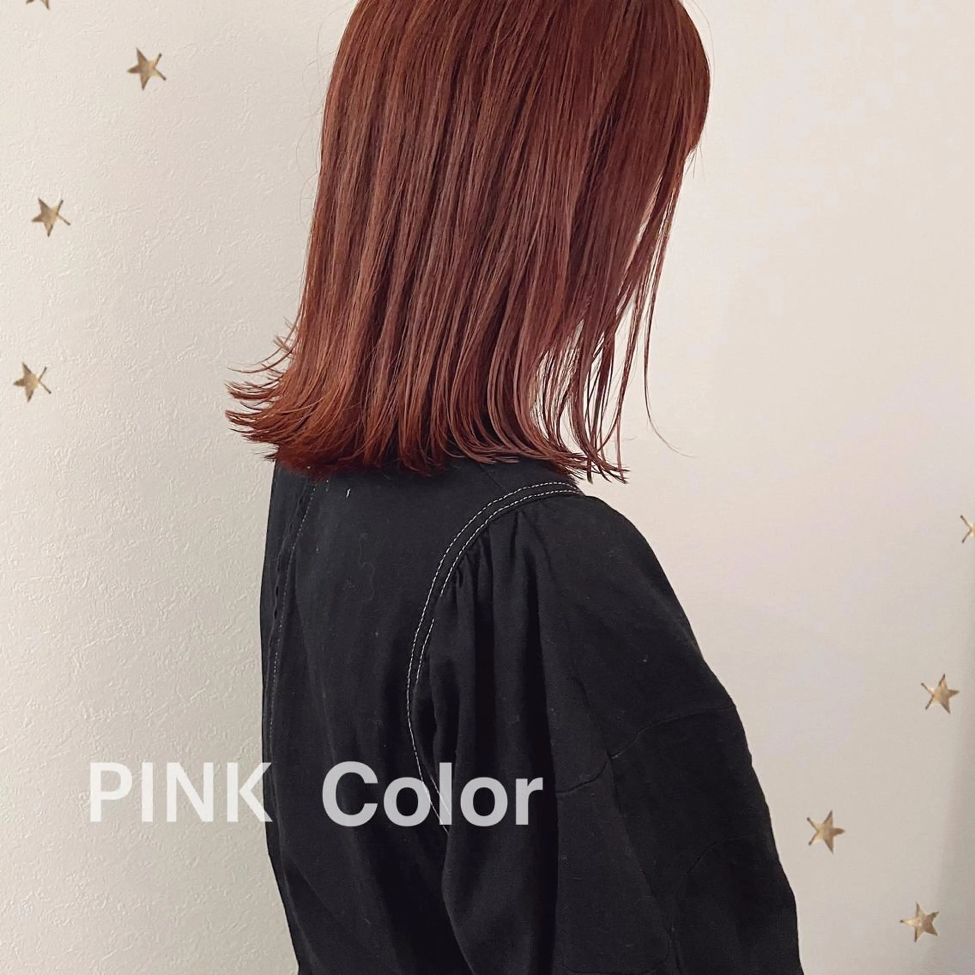 ミディアム カラー カット ヘアカラー 市川 千夏のヘアスタイル