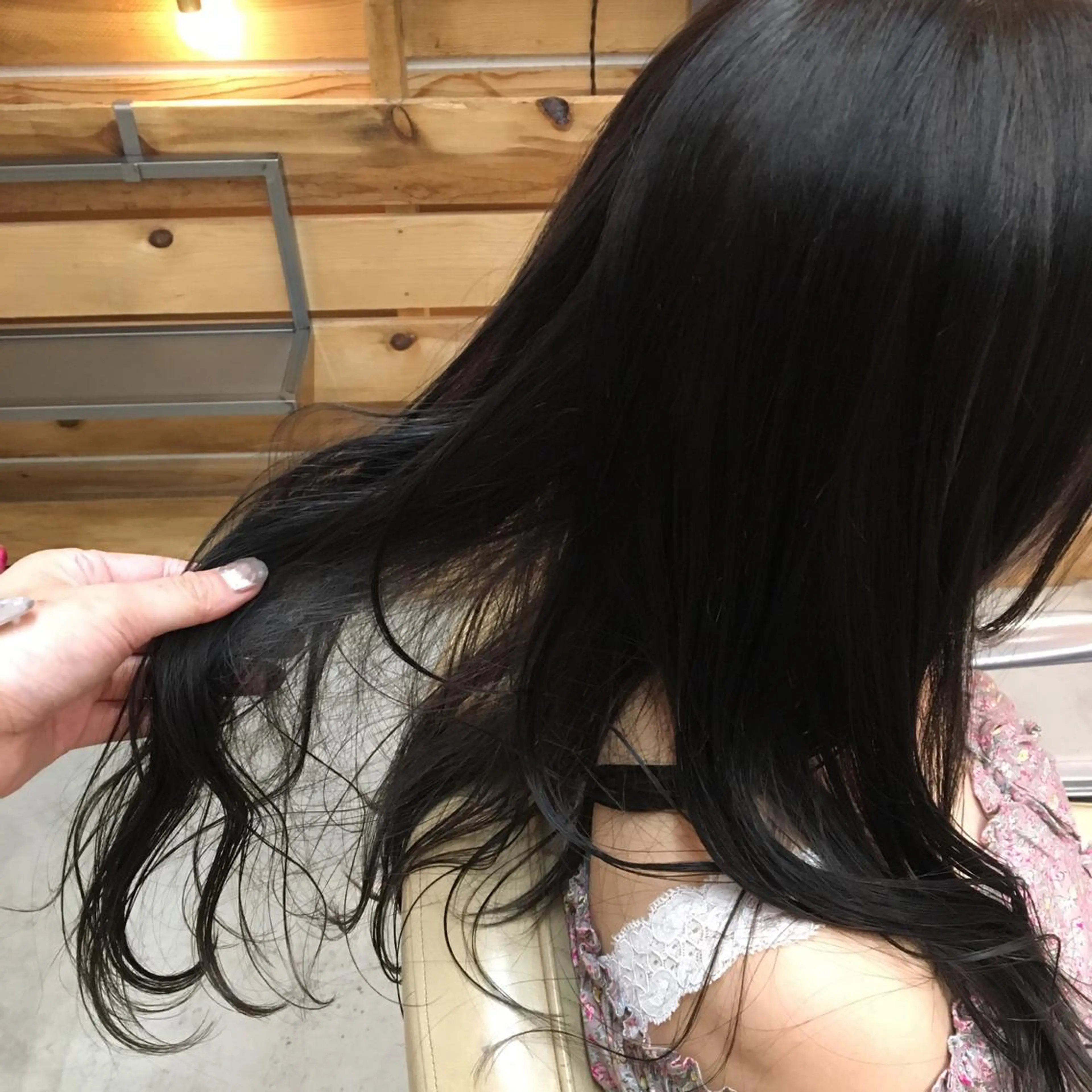 ロング カラー アッシュ マンツーマン美容師 立川　♡MIHO♡のヘアスタイル