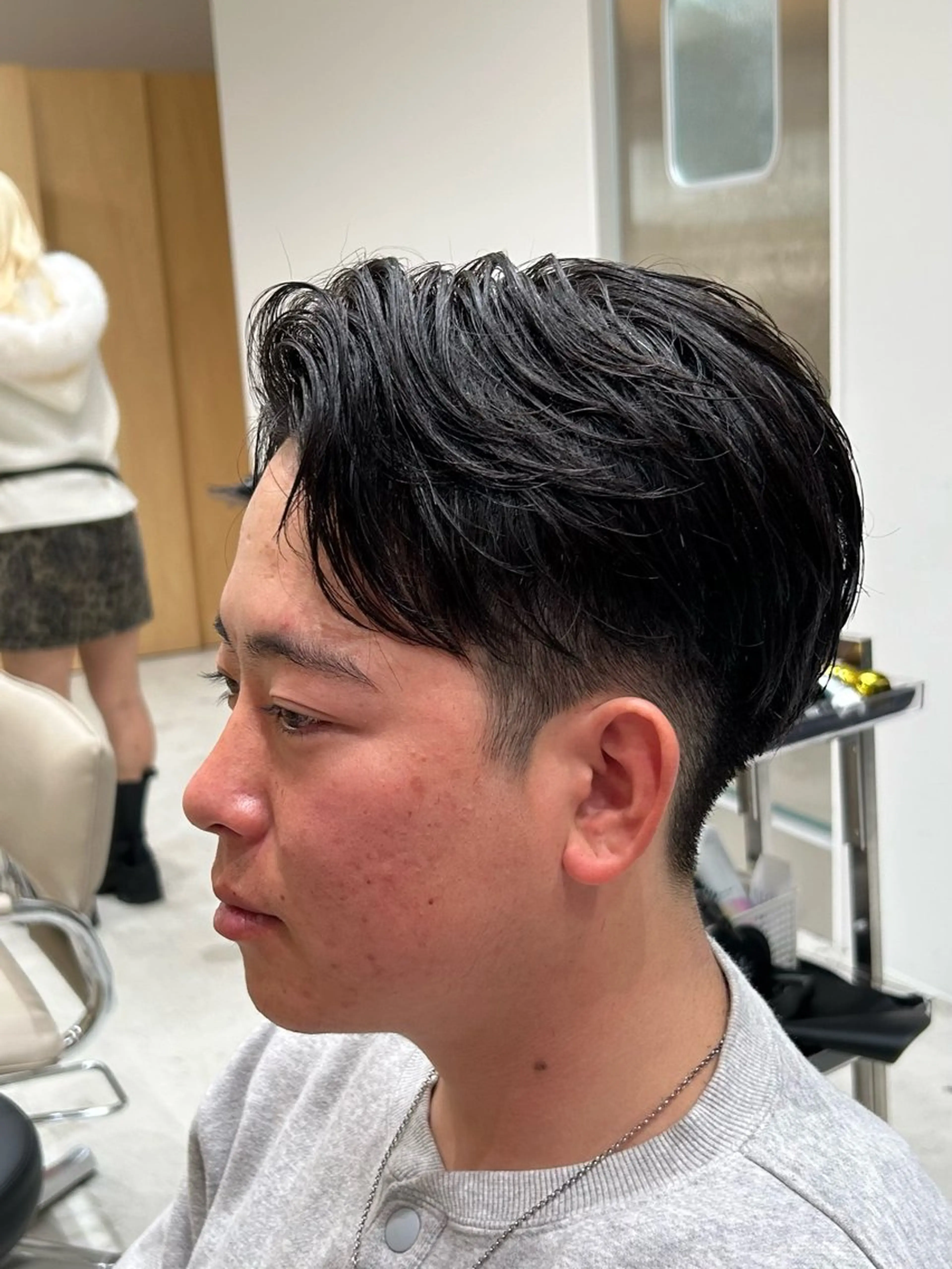メンズ フェードカット メンズパーマ 🐲ツイスパ🐲 フェード/龍のヘアスタイル