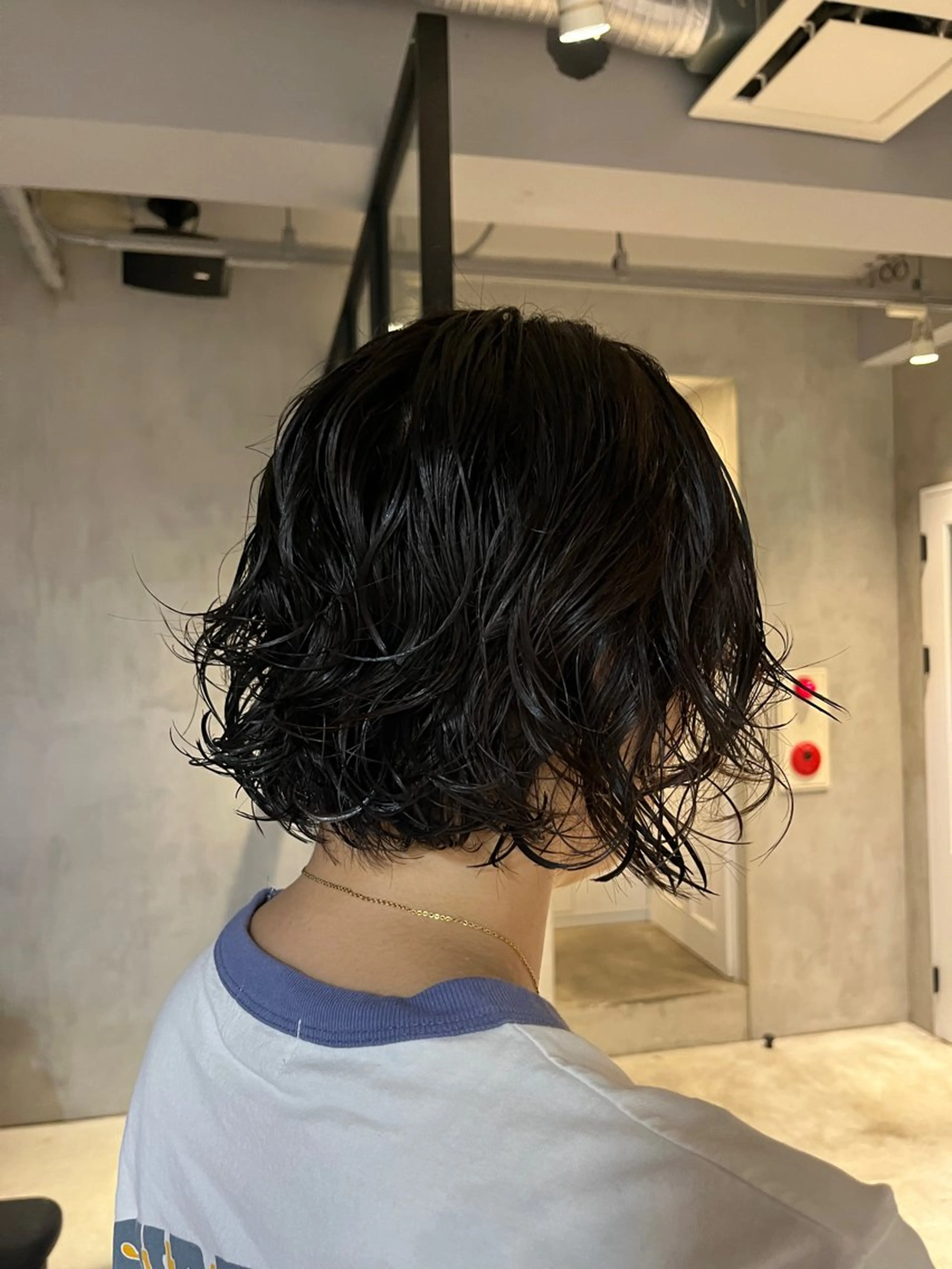 ショート ボブレイヤー ボブ レイヤーカット ヘアカラー パーマ ちせ/ 透明感カラー /調布˚ 🦢₊✧のヘアスタイル