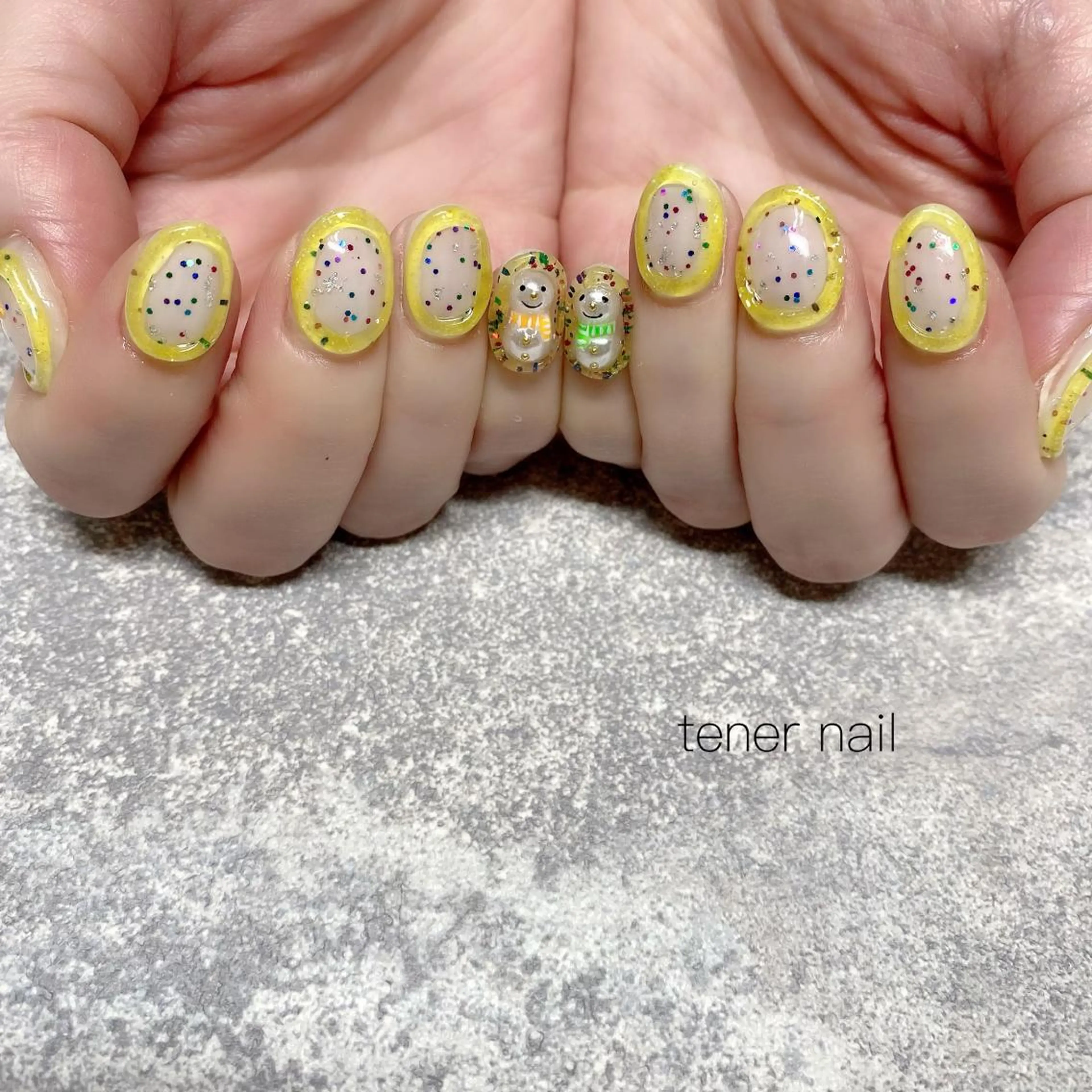 ネイル ぷっくりネイル テネルネイル tener nailのネイルデザイン