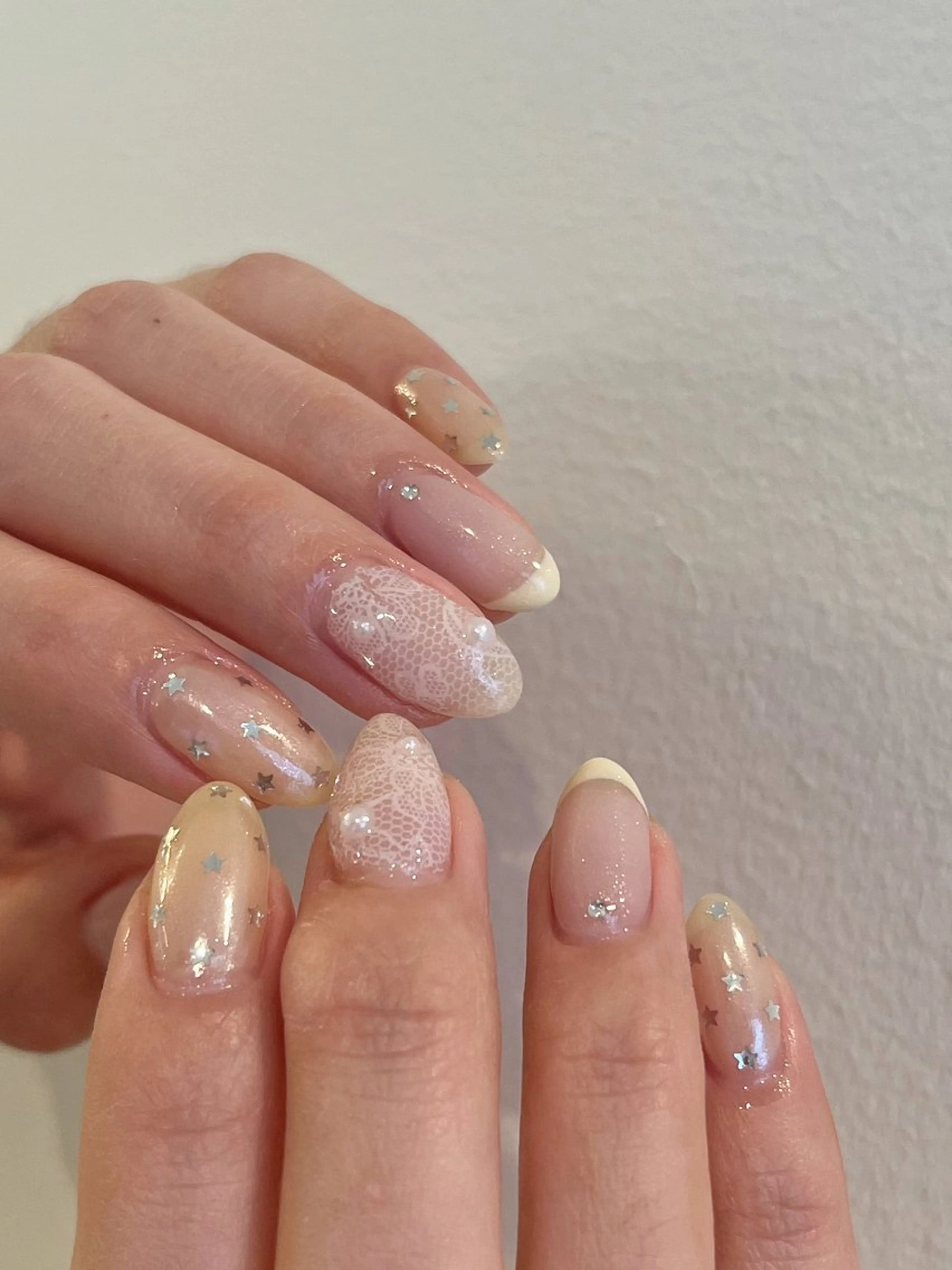 ネイル 黄色 ハンドネイル petit sarina..ෆのネイルデザイン