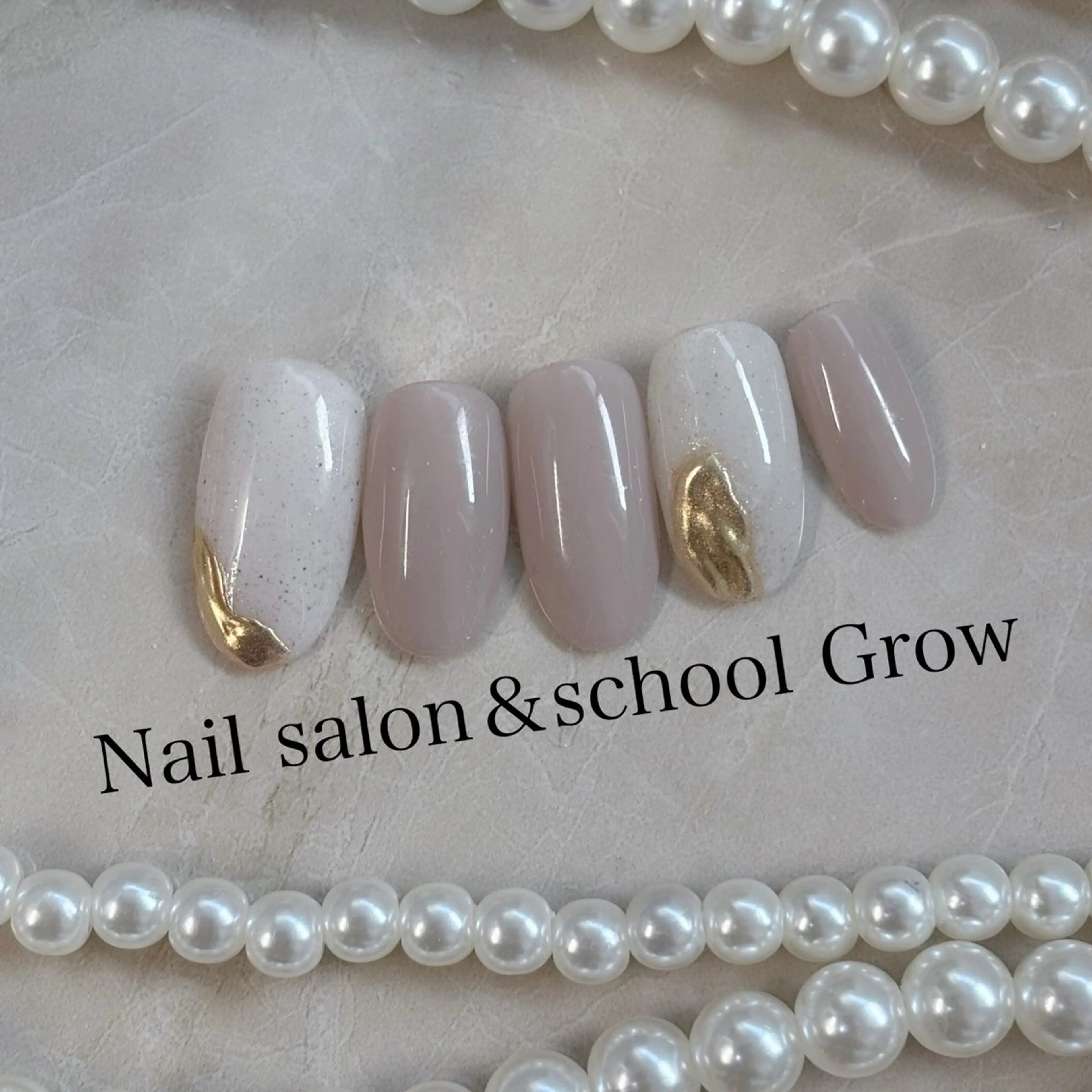 ネイル マグネットネイル ミラーネイル シンプルネイル ハンドネイル 認定講師⭐️歴20年 サロン&スクールのネイルデザイン