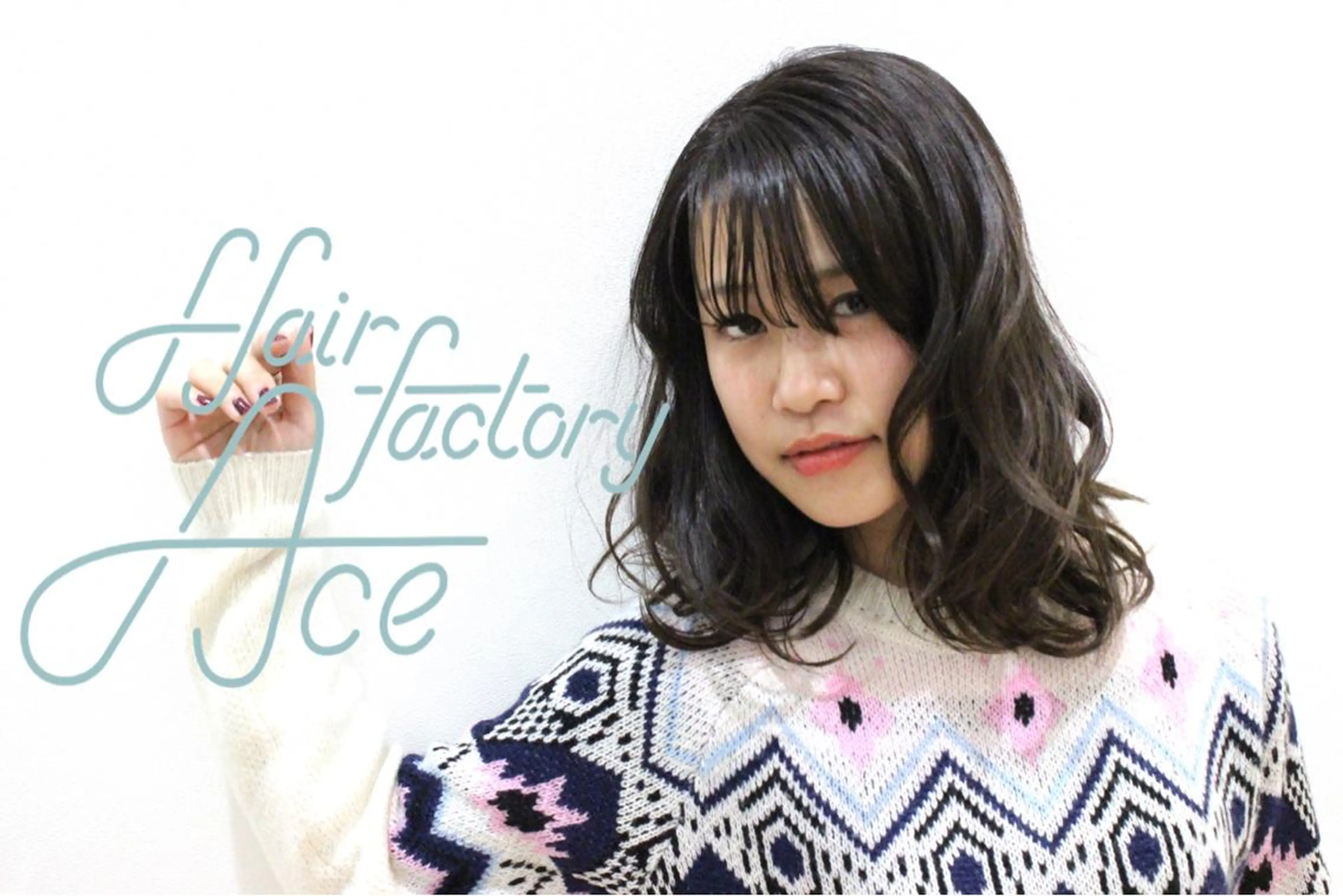 ミディアム 所渉/韓国レイヤー /ウルフカットのヘアスタイル