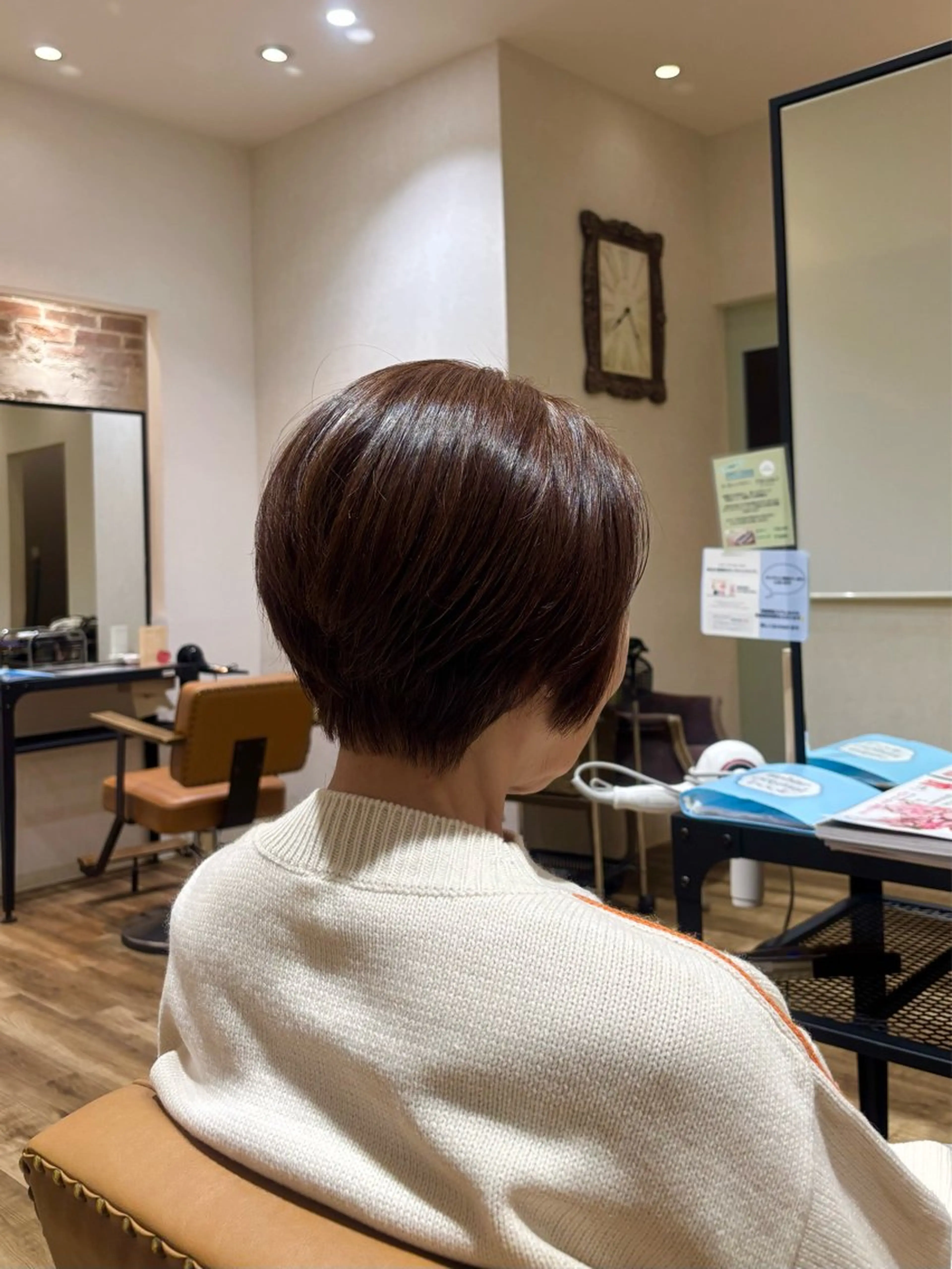 ショート ショートボブ ボブ ショートヘア Rudder 牛嶋のヘアスタイル