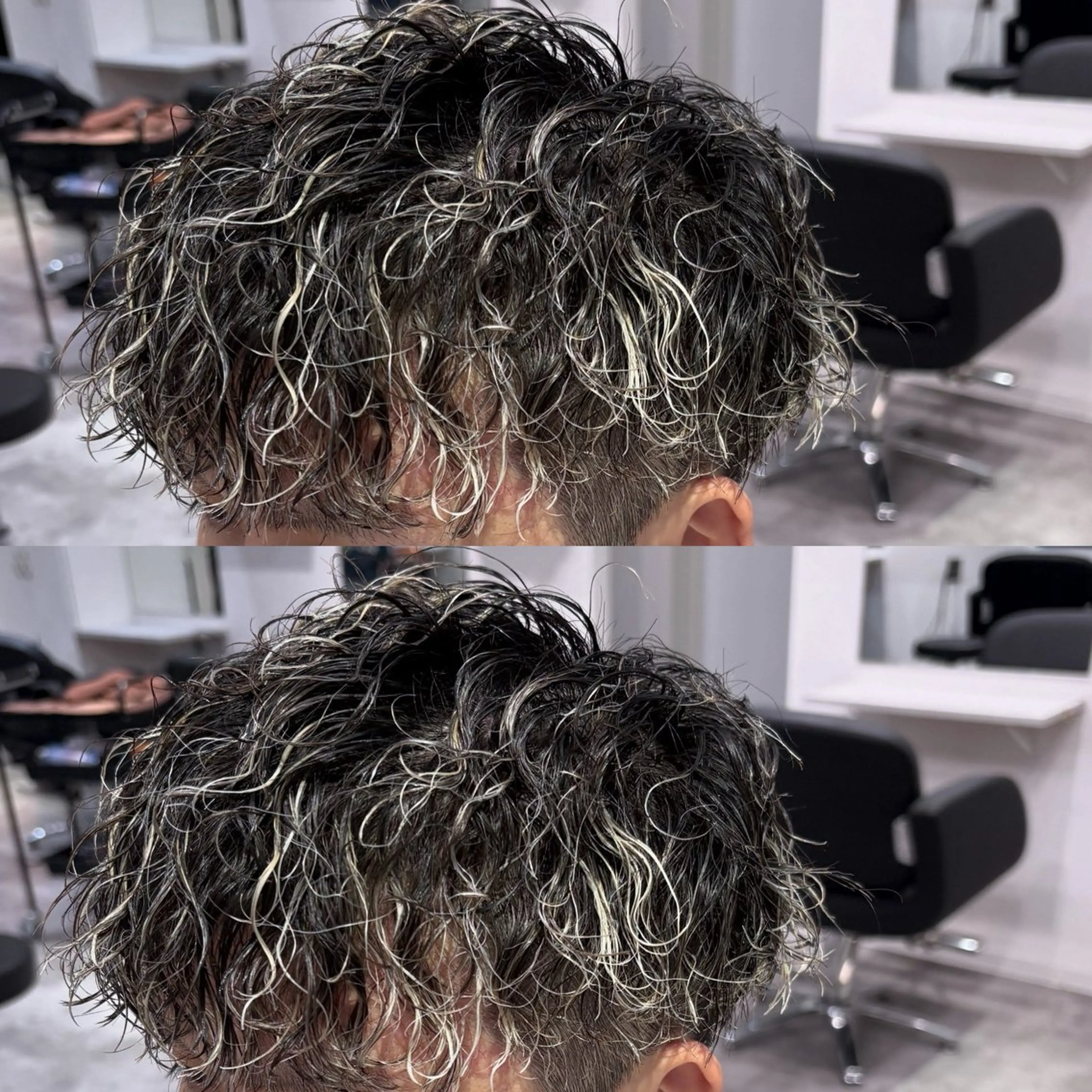 ショート メンズ カット パーマ トリートメント ヘッドスパ メンズパーマ/ショ ートカット/福井悟朗のヘアスタイル