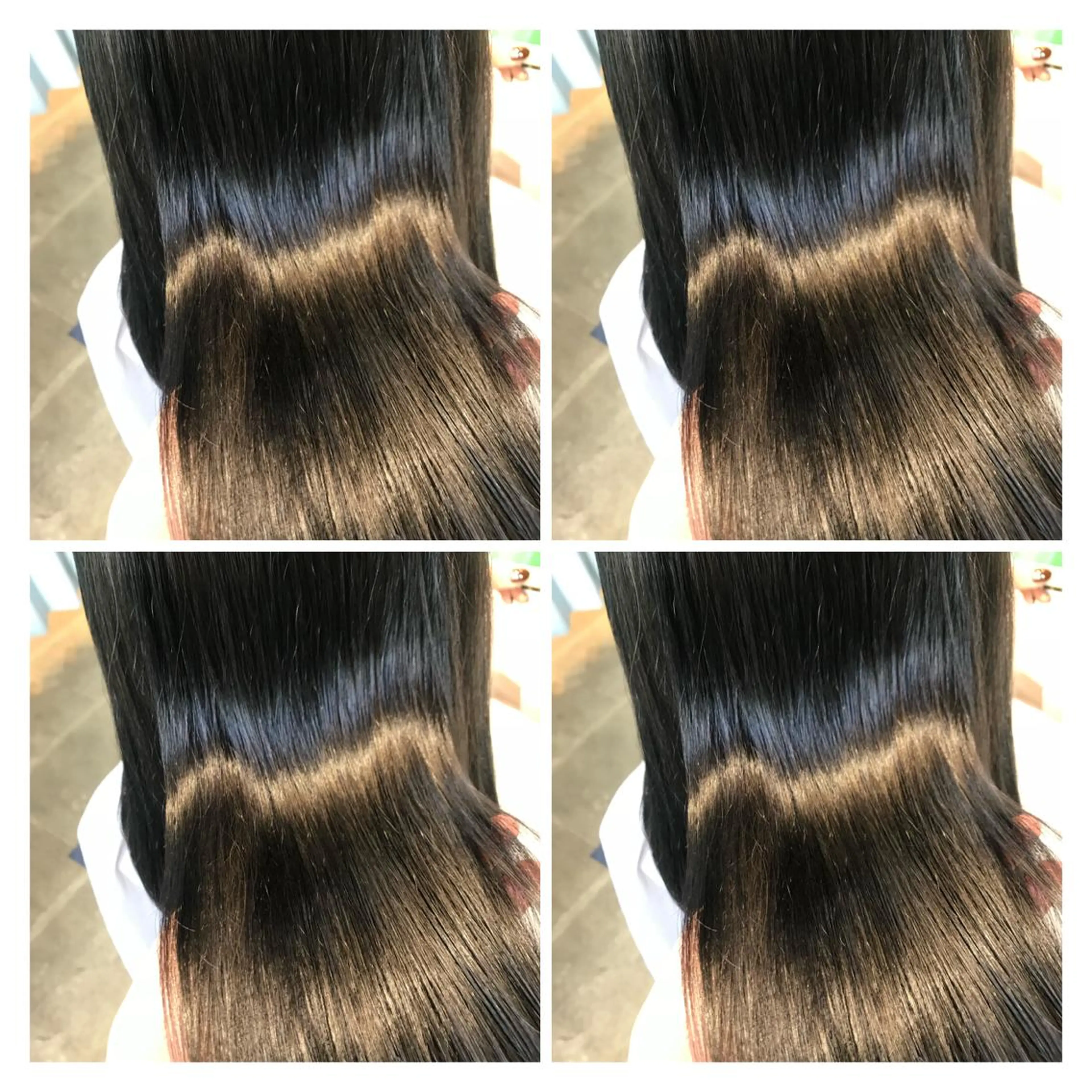 カラー 透明感カラー カット 縮毛矯正 トリートメント 髪質改善艶髪 ℍ𝔸ℝ𝕌𝕂𝔸のヘアスタイル