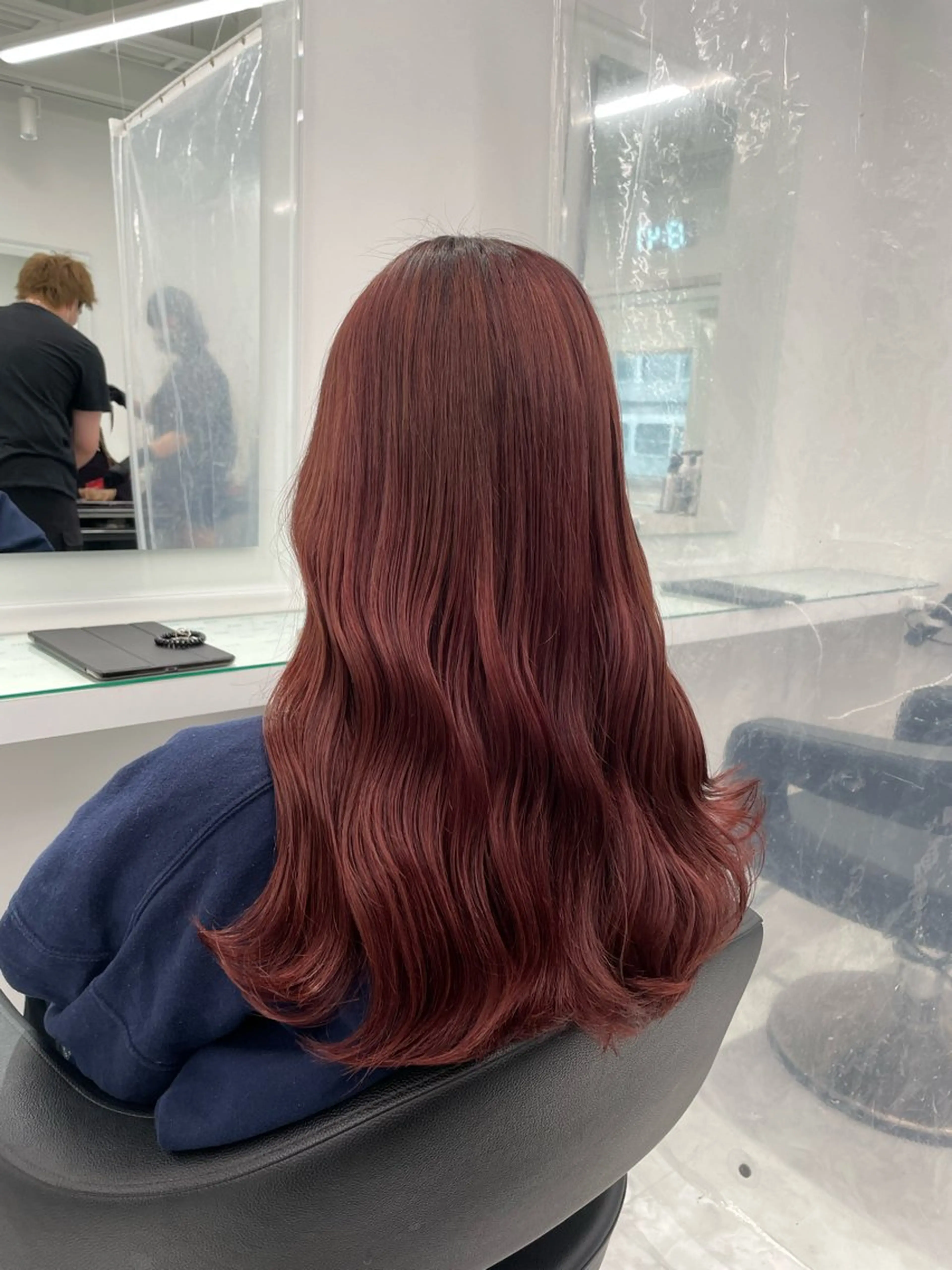 ロング ヘアカラー トリートメント ヘッドスパ ヘアセット ️💕淡いハイトーン 💕︎︎ひかるのヘアスタイル