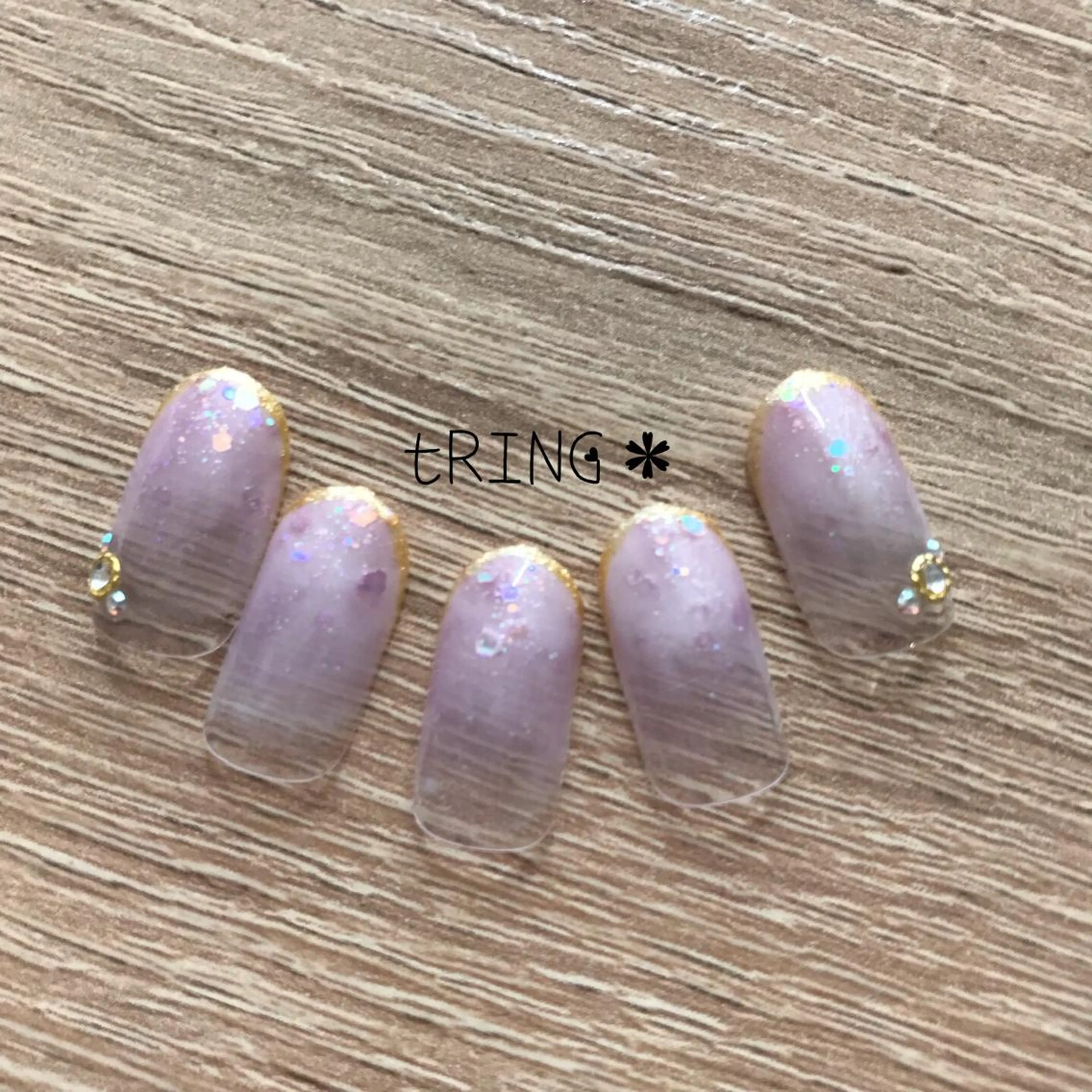 ネイル tRING＊ しいの木台のネイルデザイン