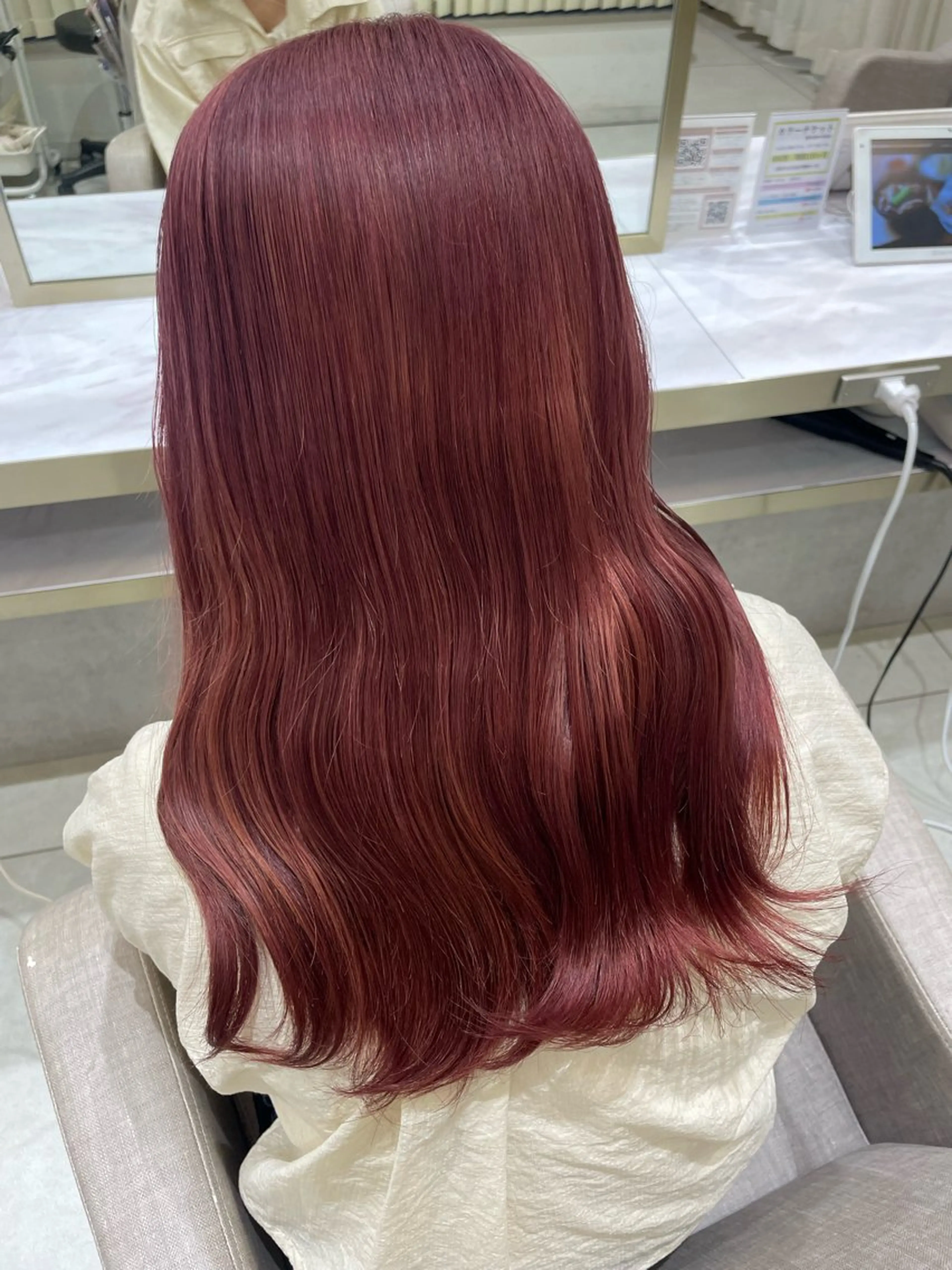 ロング カラー カット ヘアカラー 顔まわり/インナー カラー/　syuriのヘアスタイル