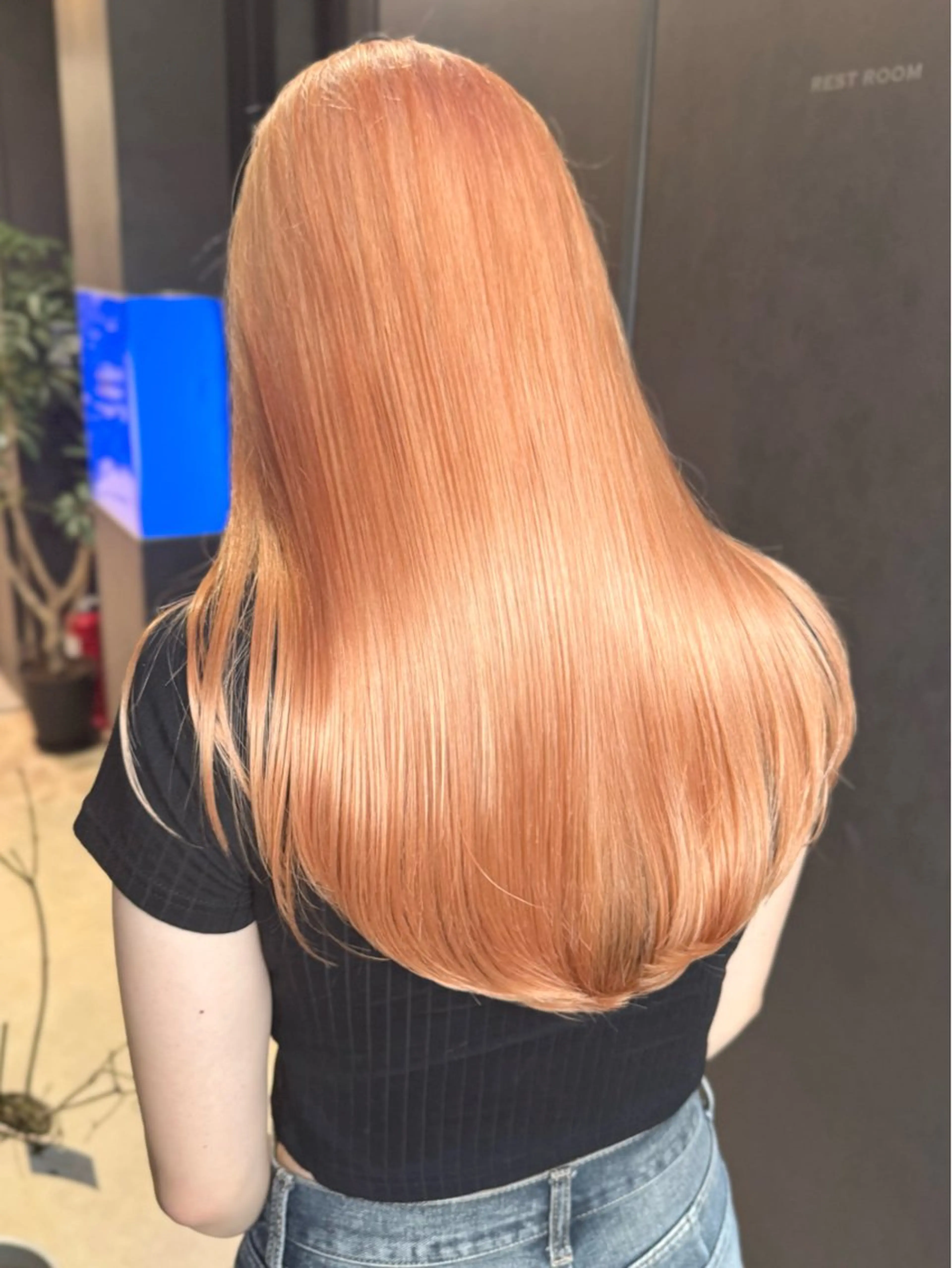 ロング カラー ヘアカラー 艶カラー/カラー モデル募集中/シンヤのヘアスタイル