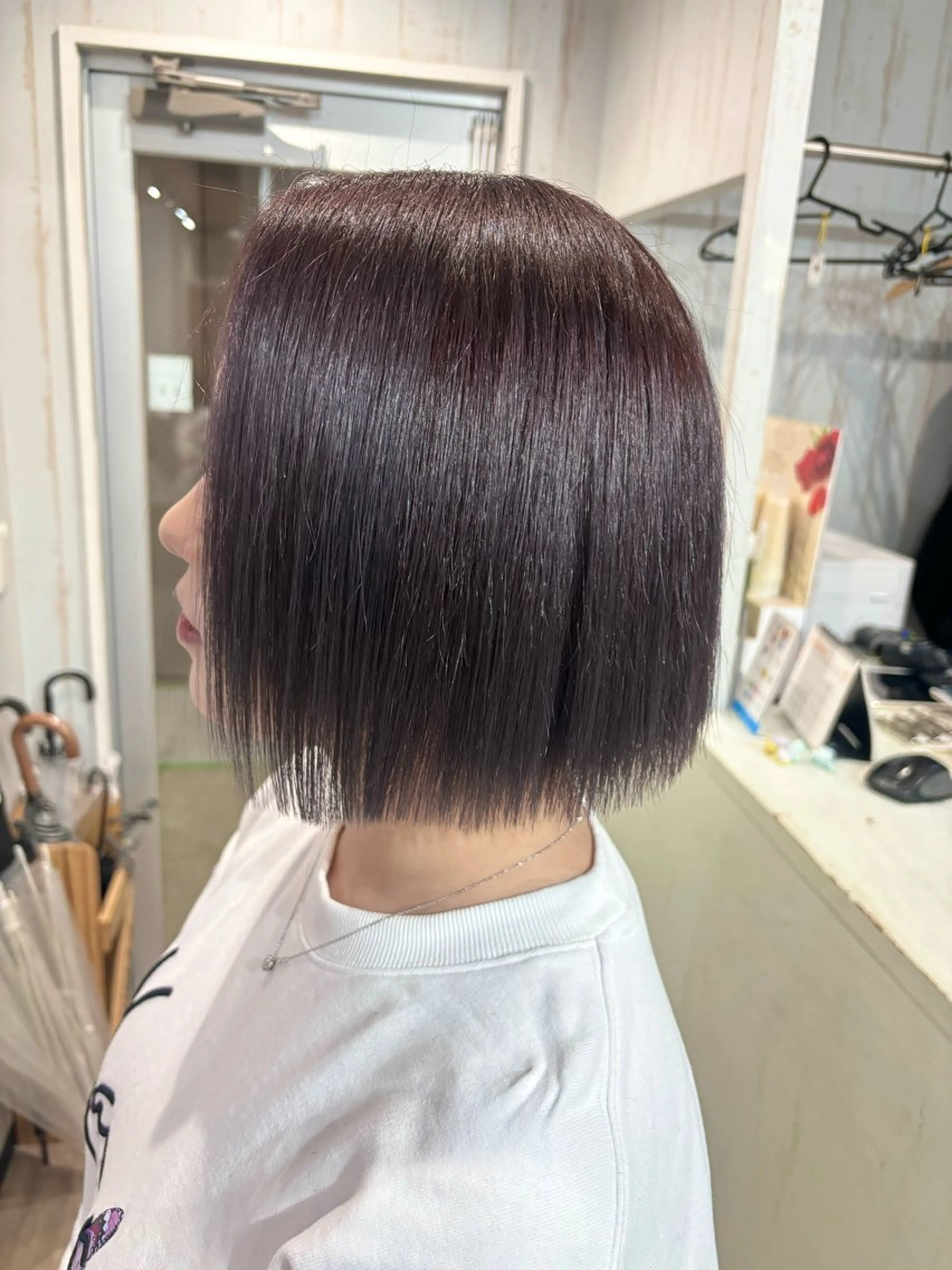 ショート カラー 桑原 由理のヘアスタイル