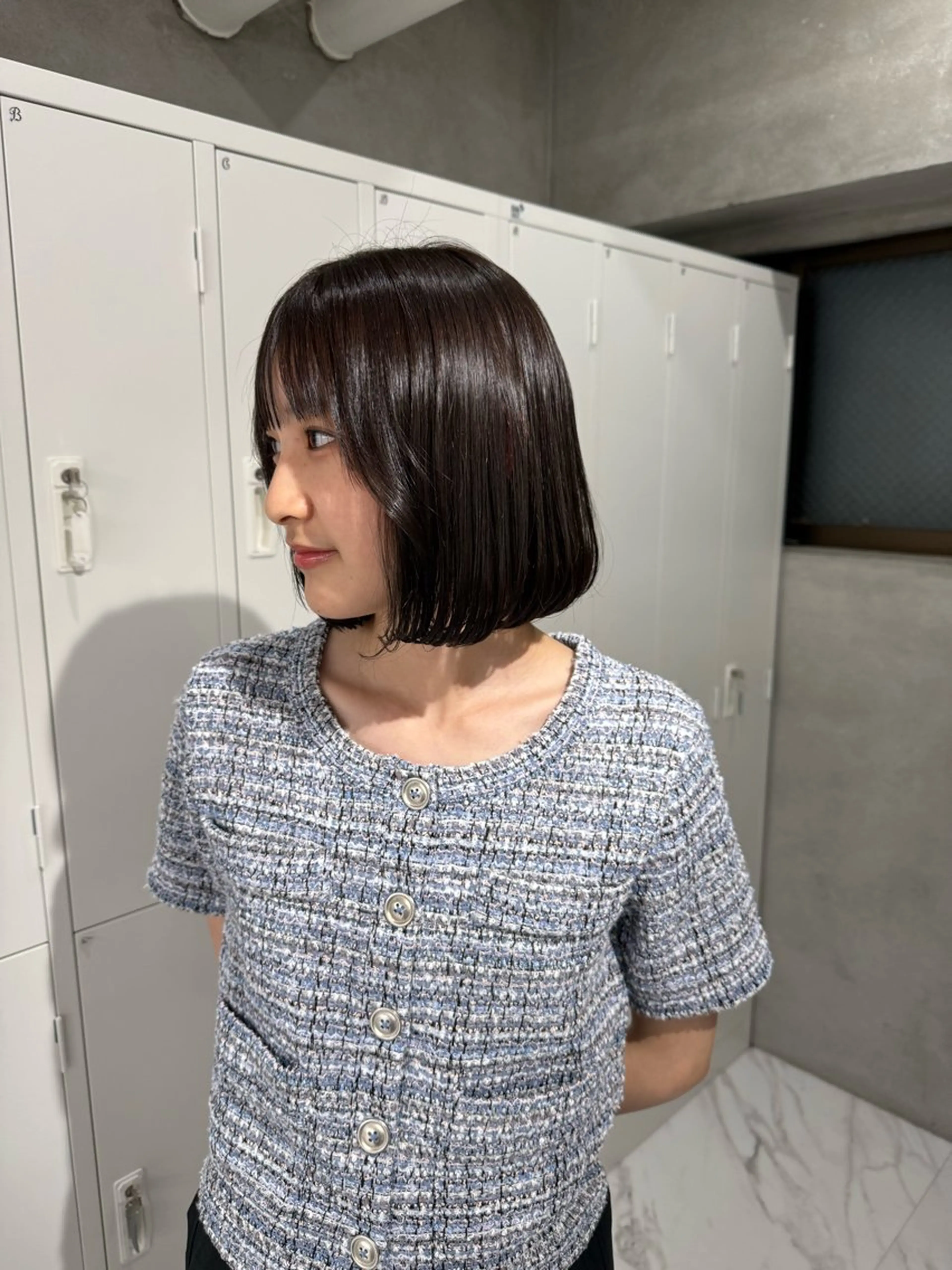 ヘアカラー sena⌇ベージュ⌇ ブリーチなしWカラーのヘアスタイル