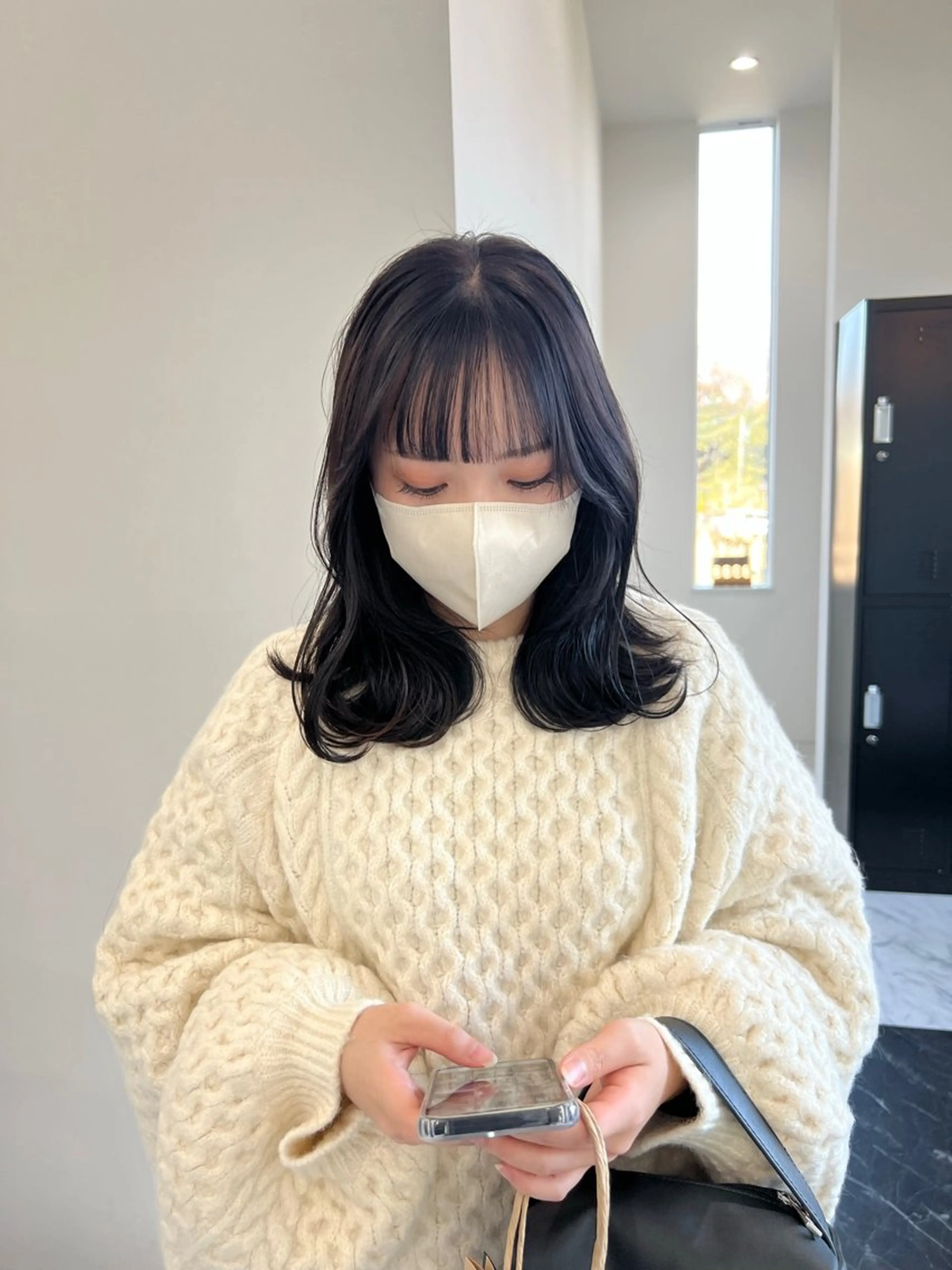 ミディアム ヘアカラー トリートメント MAYU / Raf.のヘアスタイル