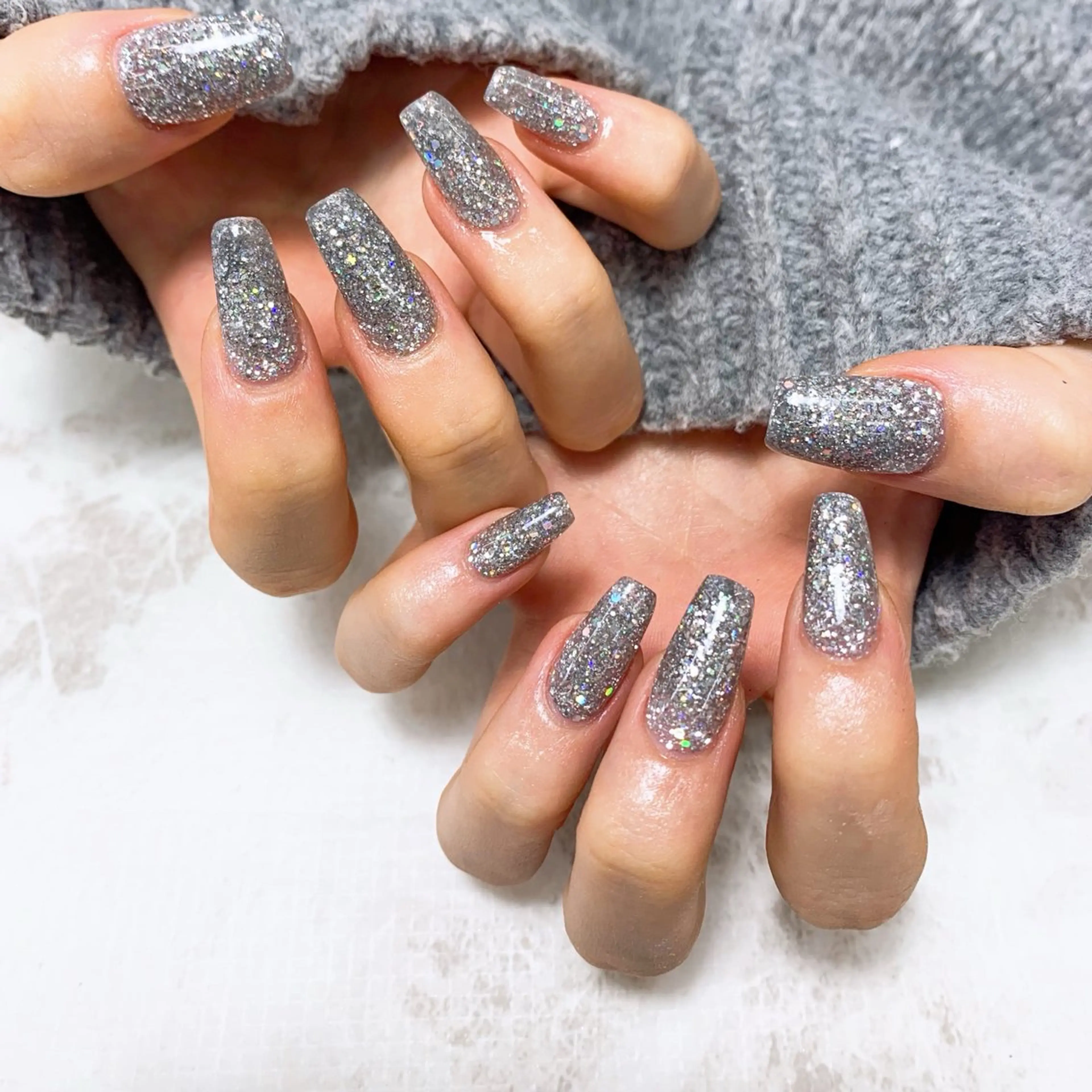 ネイル スカルプネイル ハンドネイル ⭐︎休業中の練習⭐︎ JNA認定講師髙橋のネイルデザイン