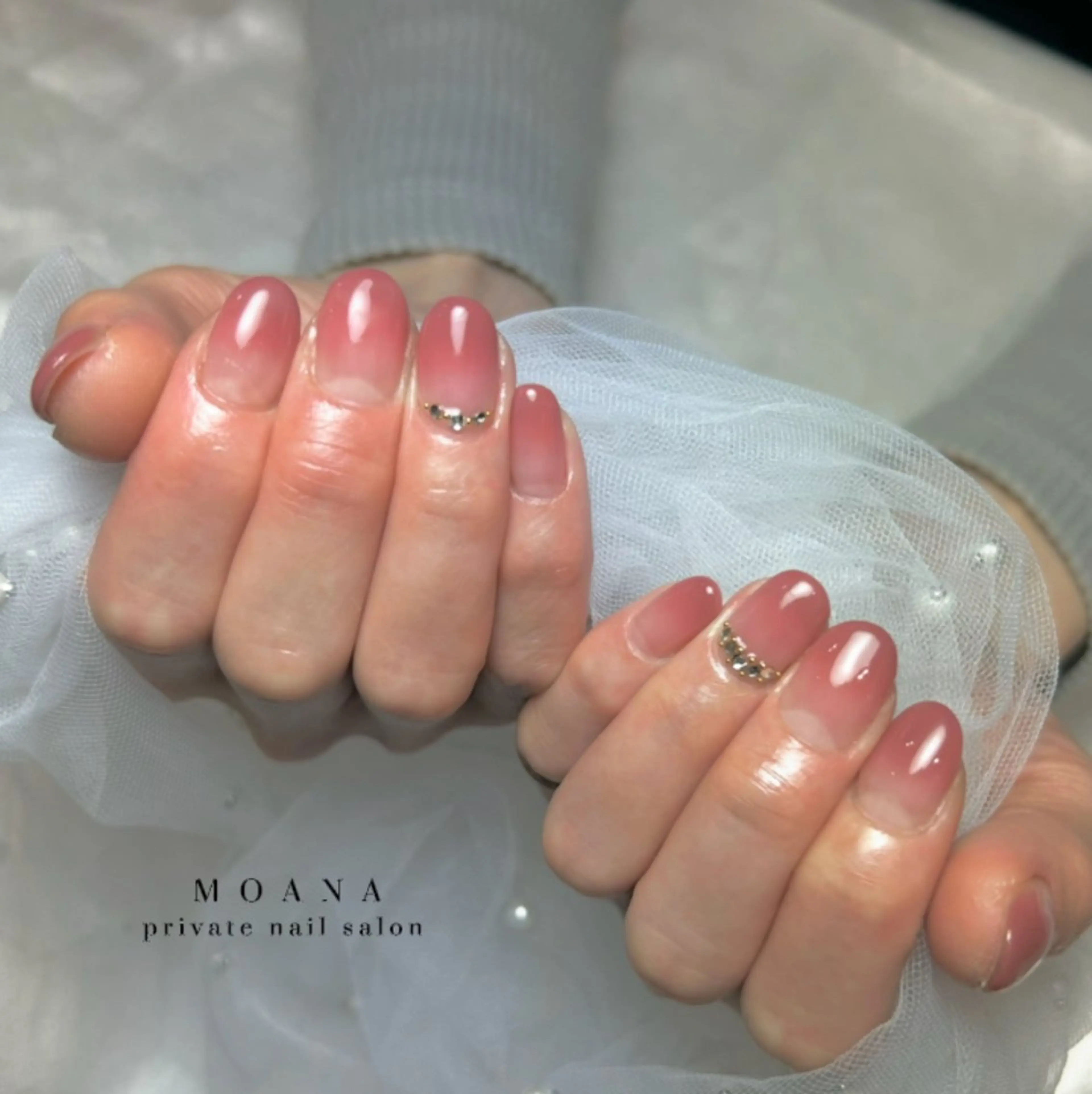 ネイル グラデーション MOANA NAILのネイルデザイン