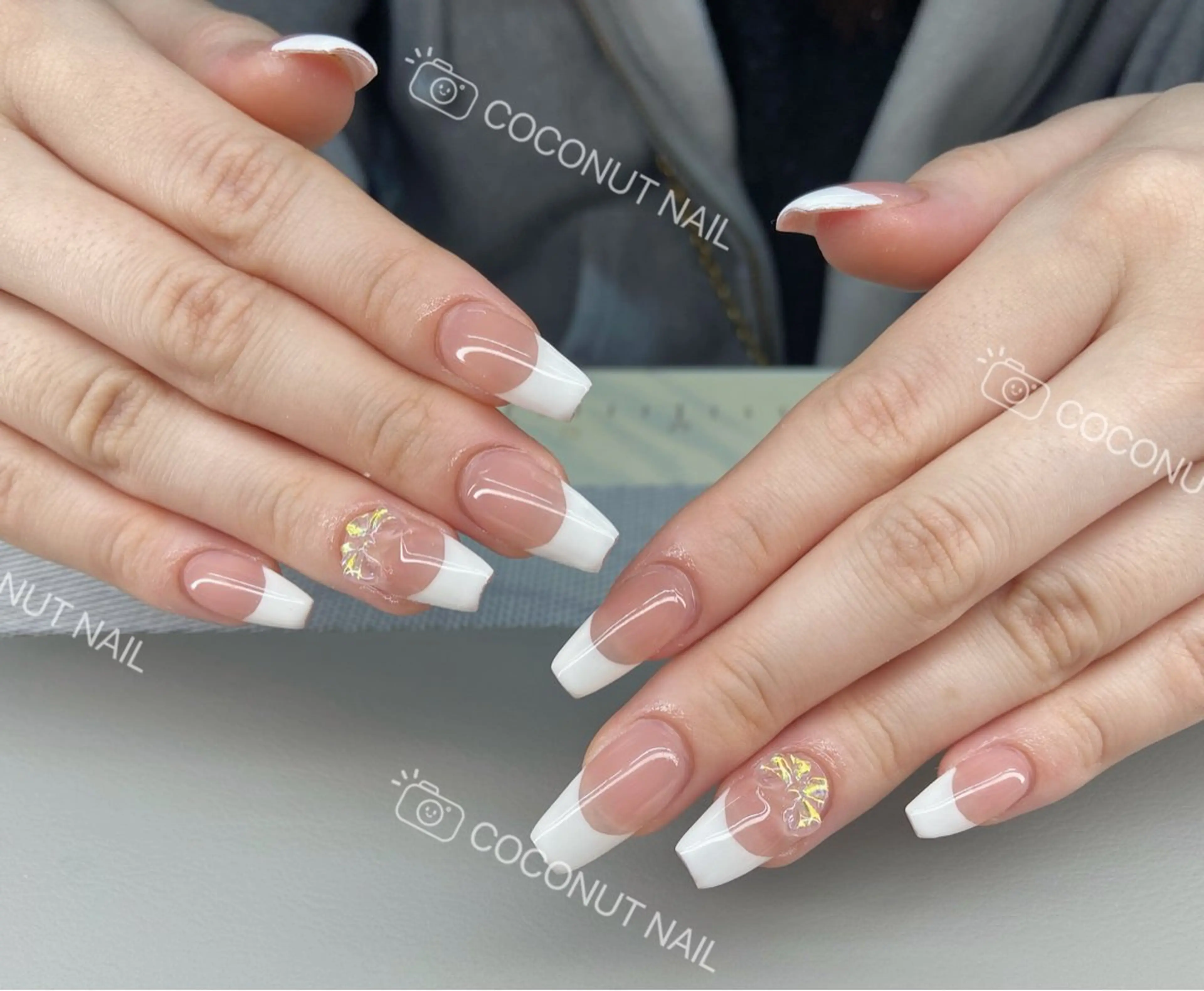 ネイル ハンドネイル 神田 ココナッツのネイルデザイン