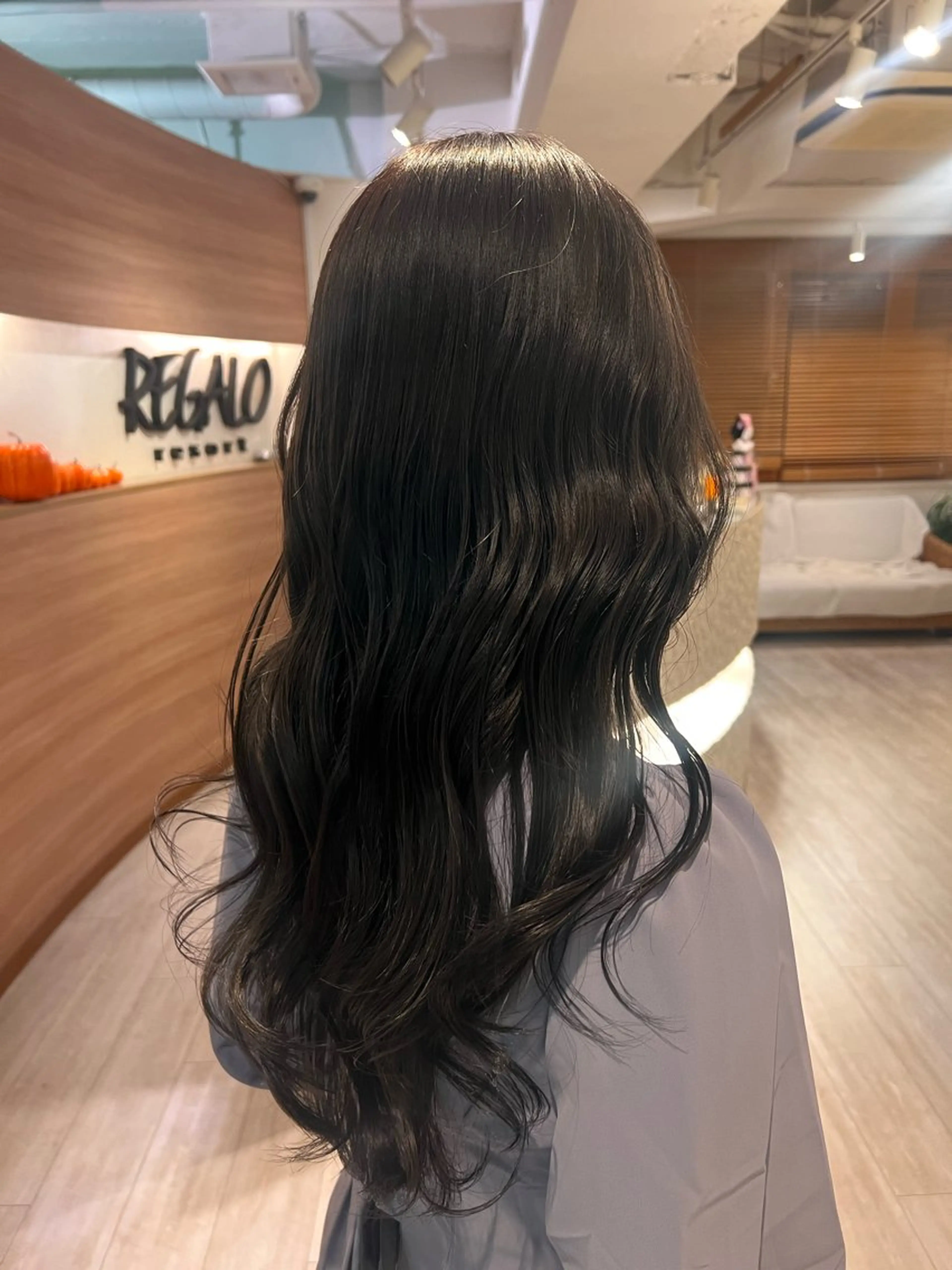 ロング カラー 顔周りカット/ボブ/ ツヤ髪/coconaのヘアスタイル