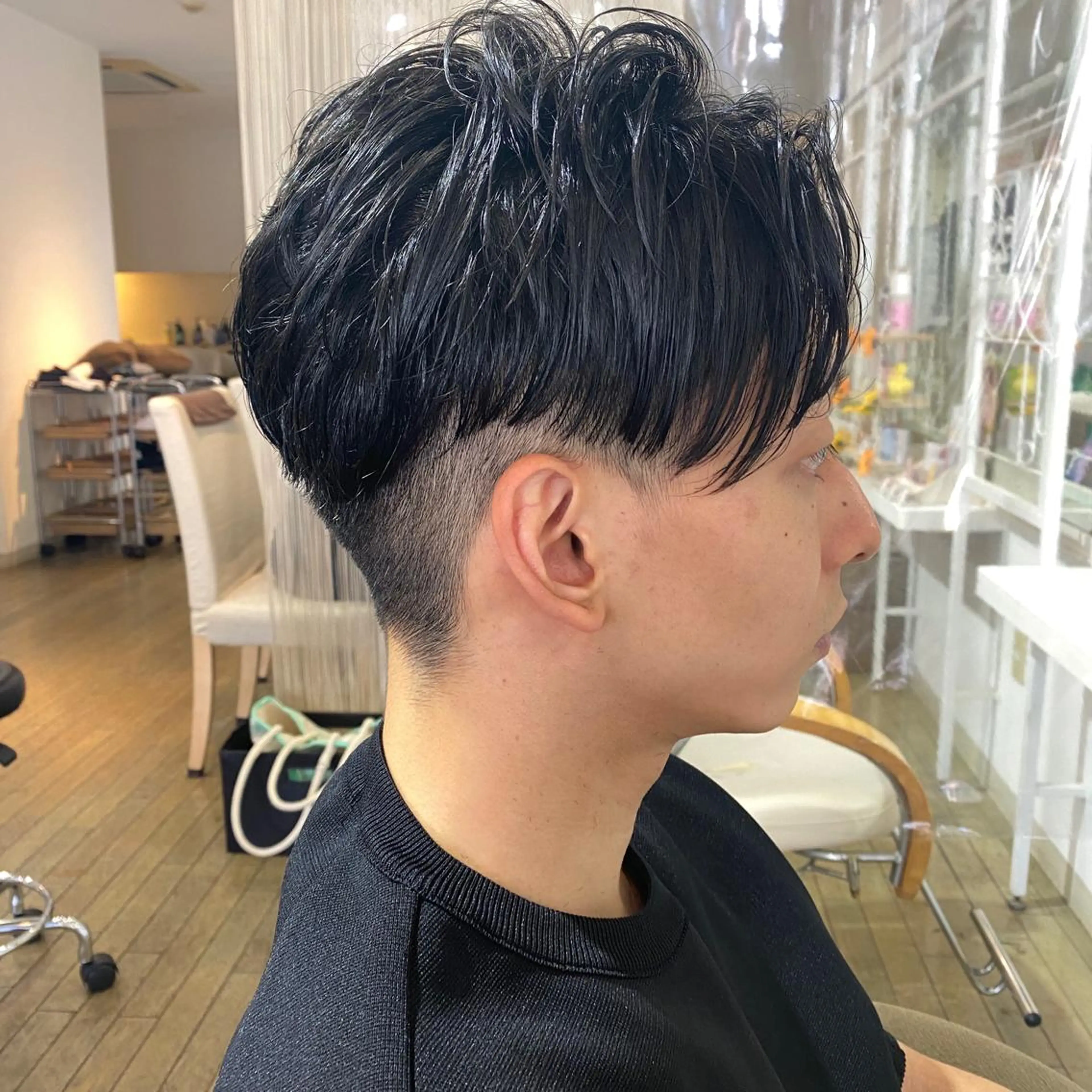 ショート メンズ カット 奥秋 理紗　sai xのヘアスタイル