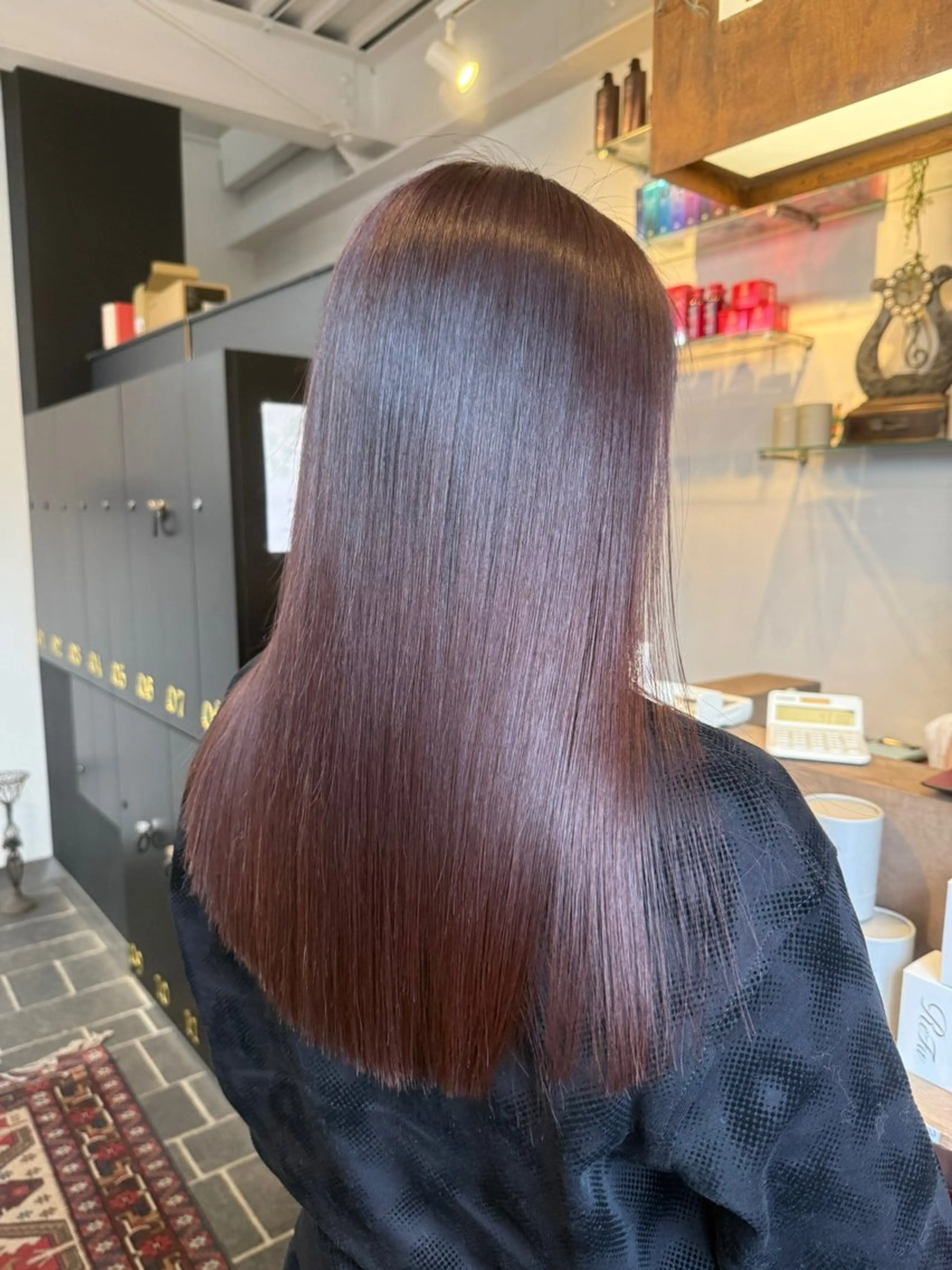 💜透明感抜群イルミナカラー＋選べる髪質改善トリートメント💜の写真