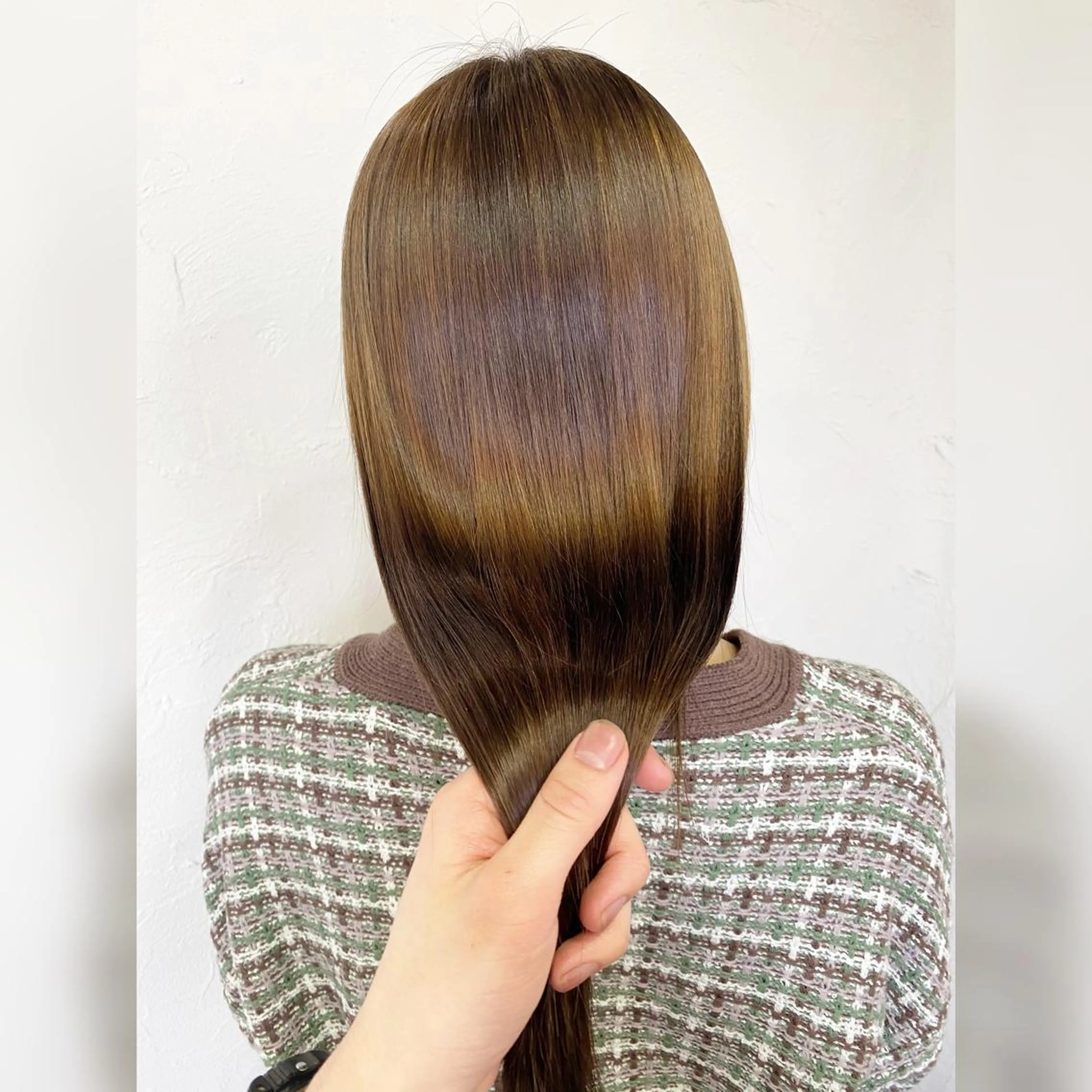 カット＆質感再整カラー＆4STEP𝔸𝕦𝕛𝕦𝕒トリートメントの写真