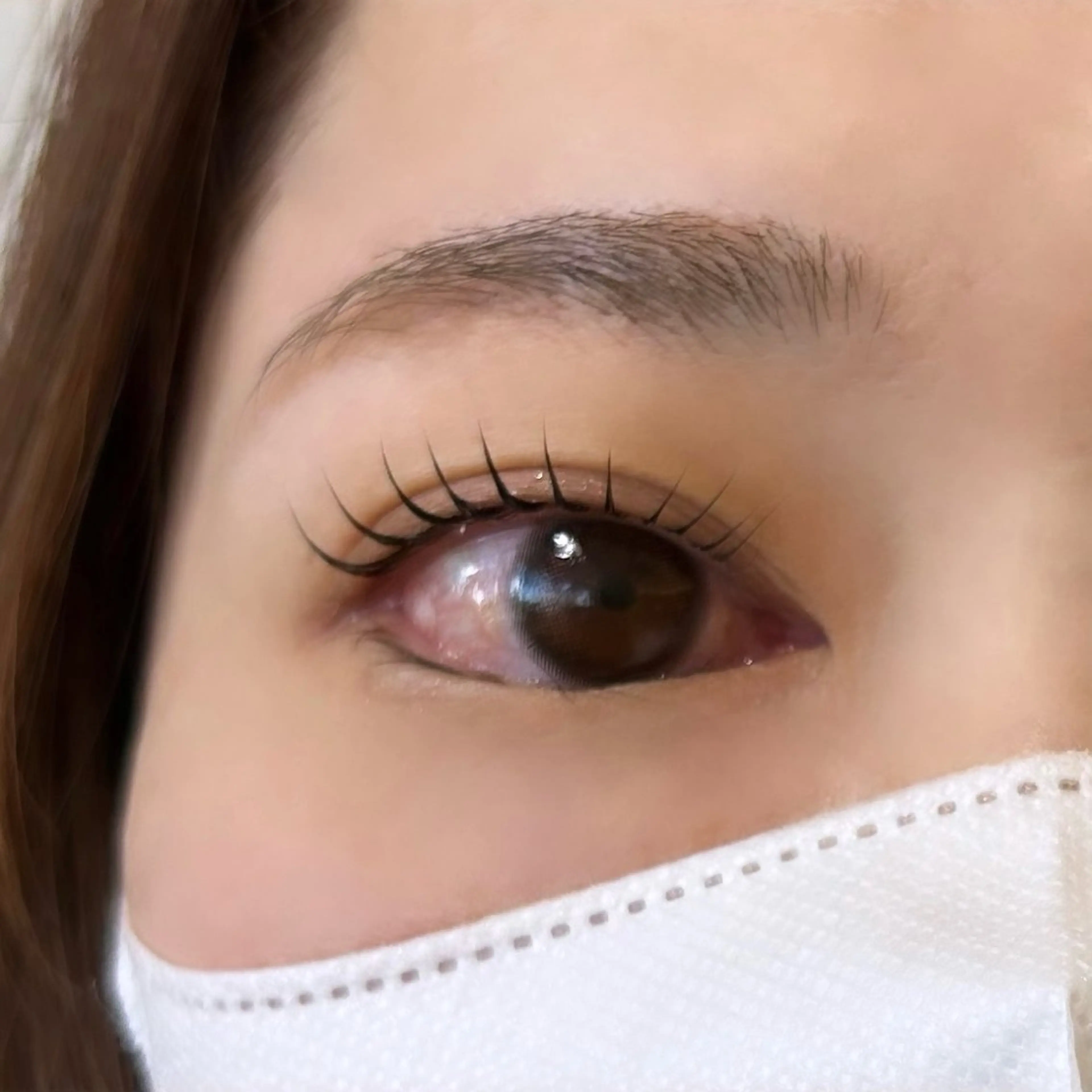 マツエク・マツパ 一重×まつ毛パーマ 式澤 光莉のマツエク・マツパデザイン