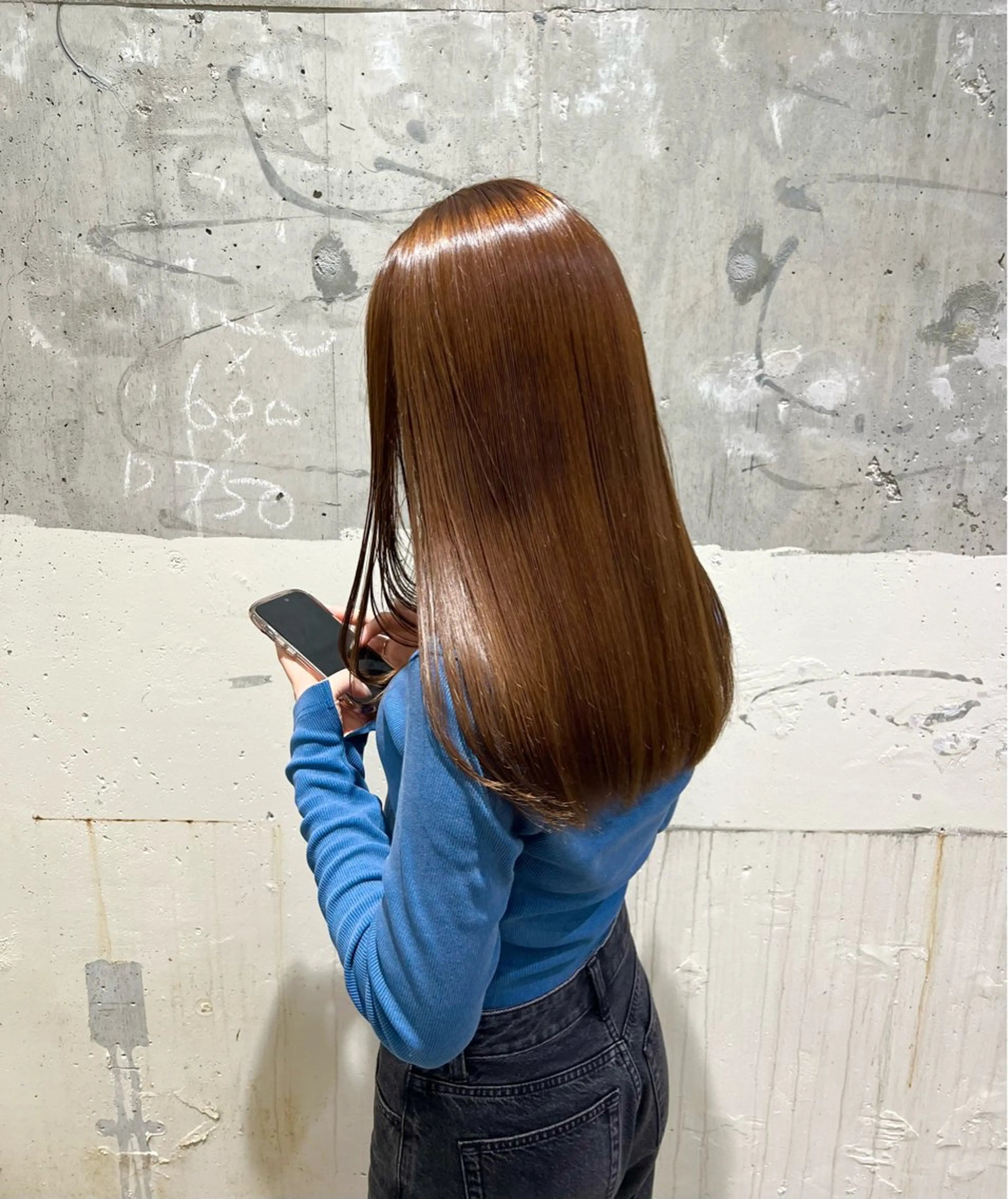 《うる艶ストレート✨》髪質改善💞"超音波トリートメント付"オイルストレート¥23210→¥18700の写真