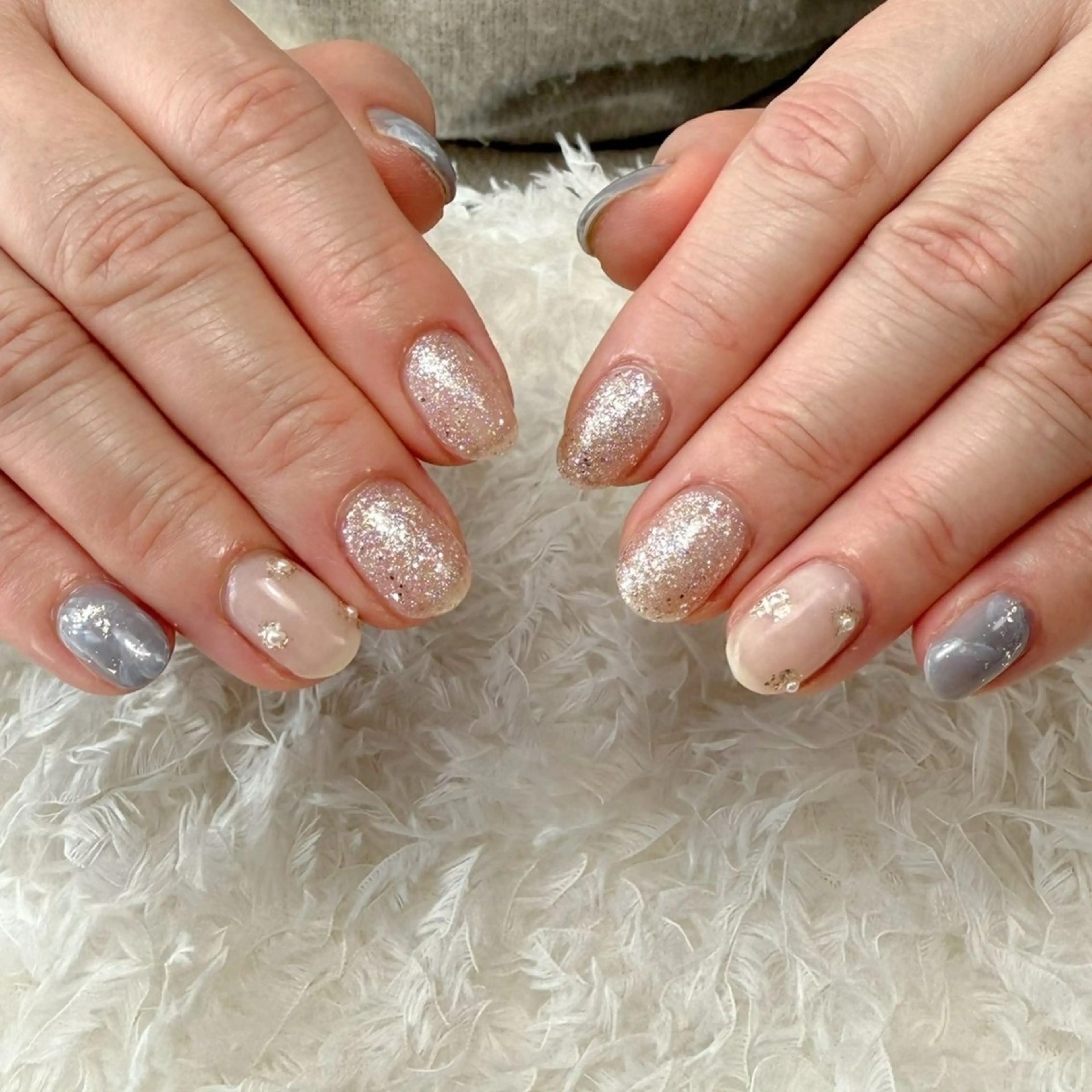 ネイル シンプルネイル ハンドネイル ネイル アルカンシエルのネイルデザイン