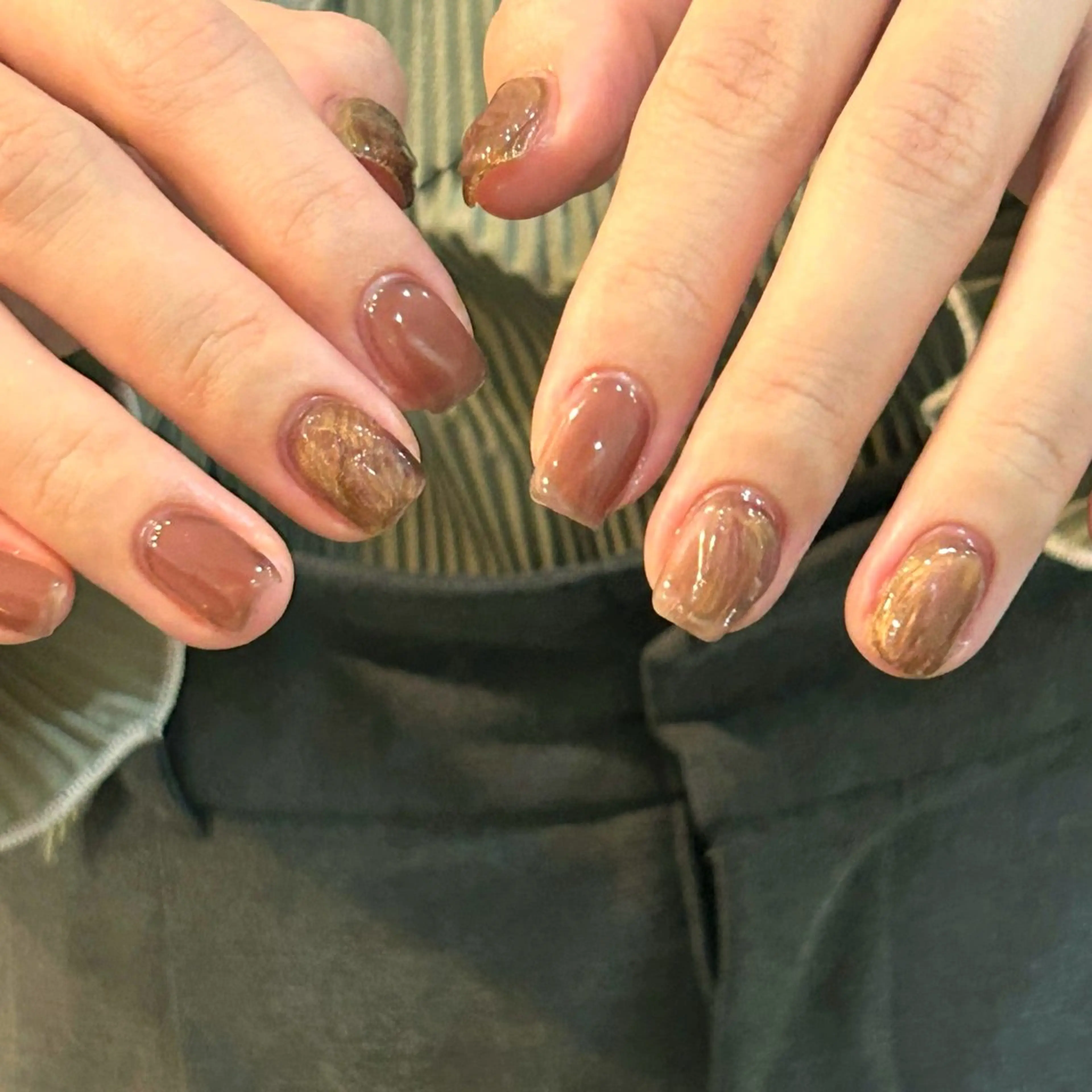 ネイル 大阪/堀江ニュアンス WAKABAのネイルデザイン