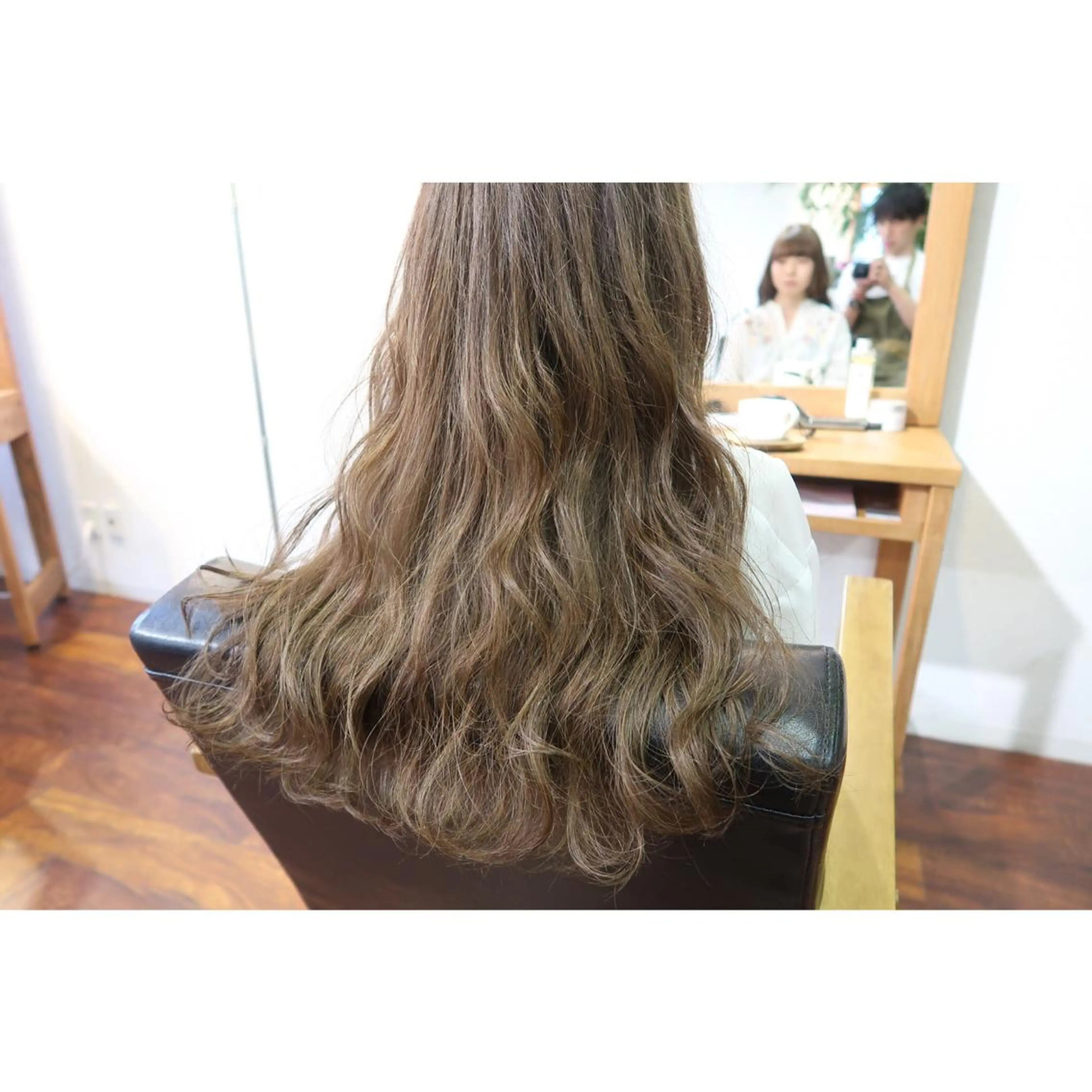 ロング カラー ブリーチ 透明感カラー 江上拓郎/ショート /酸性ストレートのヘアスタイル