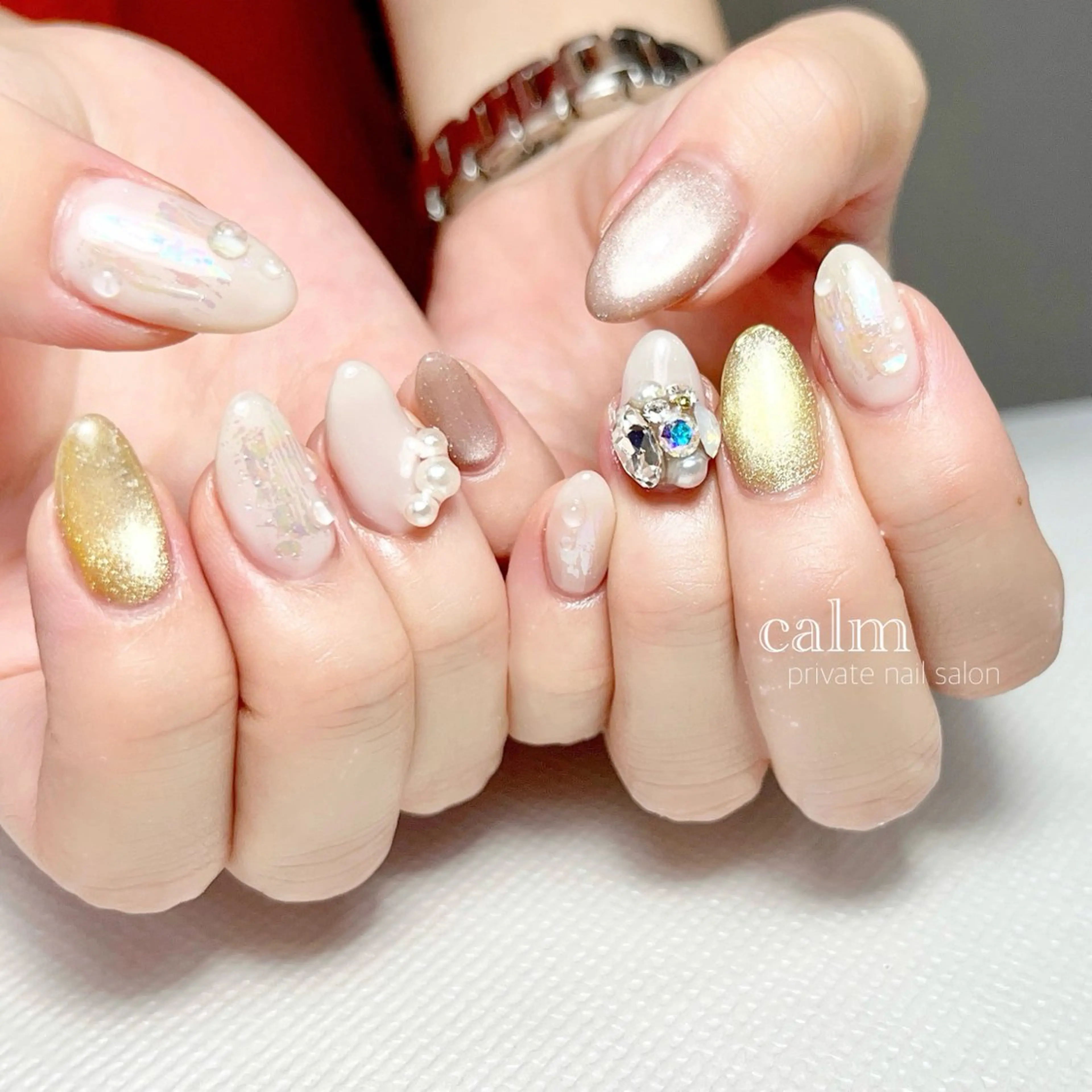 ネイル ハンドネイル calm 〔ｶｰﾑ〕のネイルデザイン