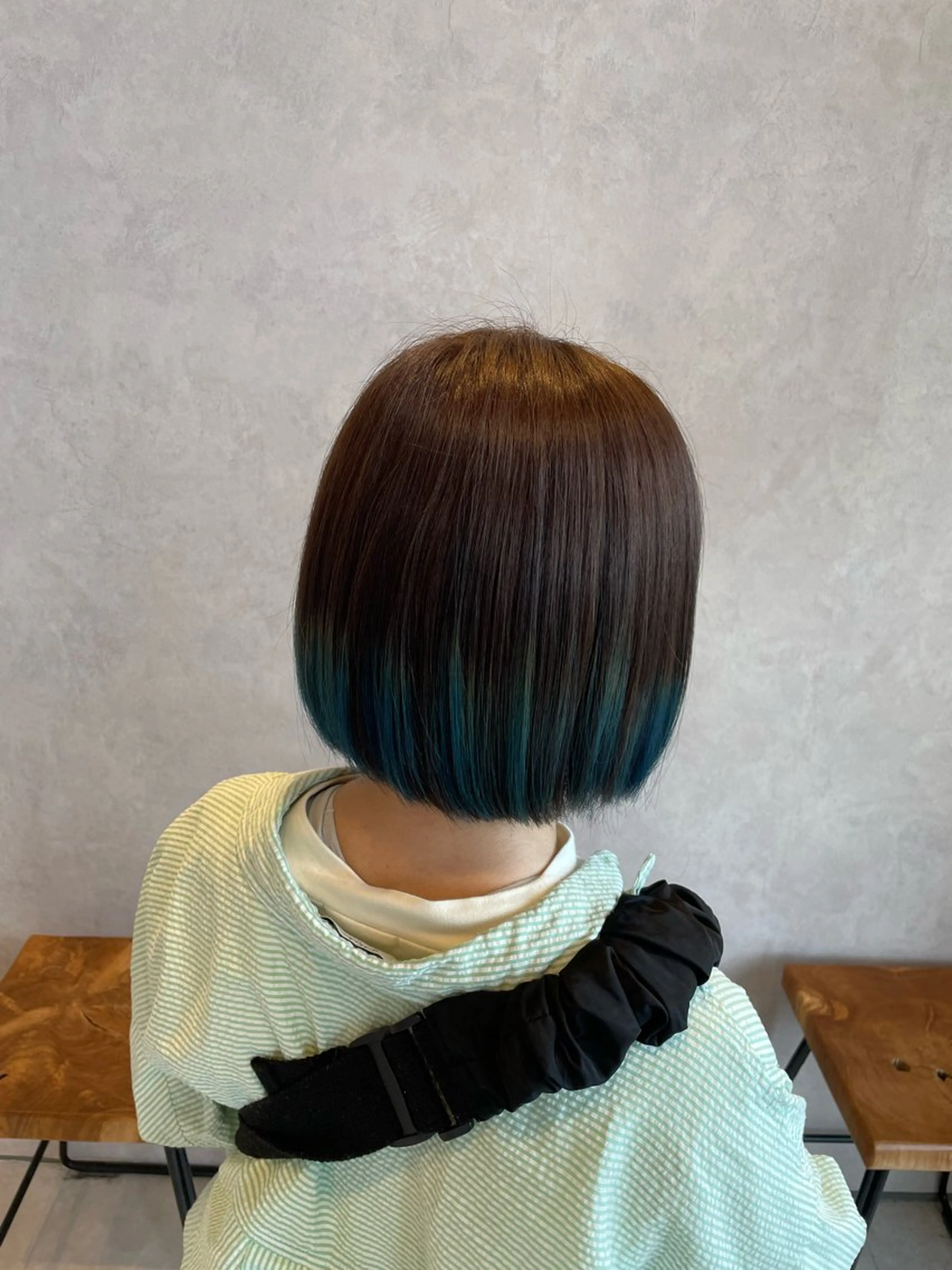 カラー デザインカラー 伊藤 未夢のヘアスタイル