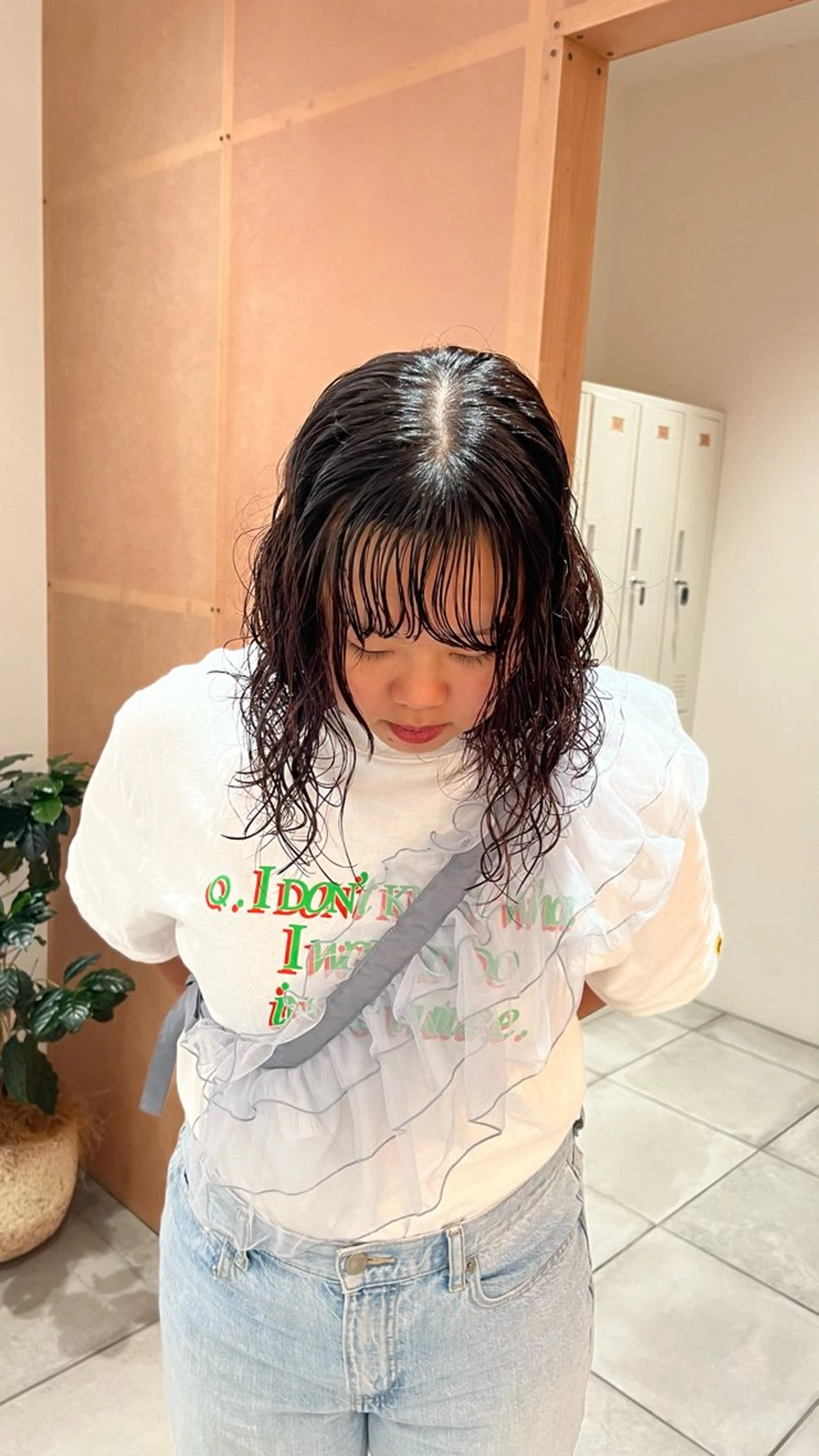 ミディアム パーマ garden villaのヘアスタイル