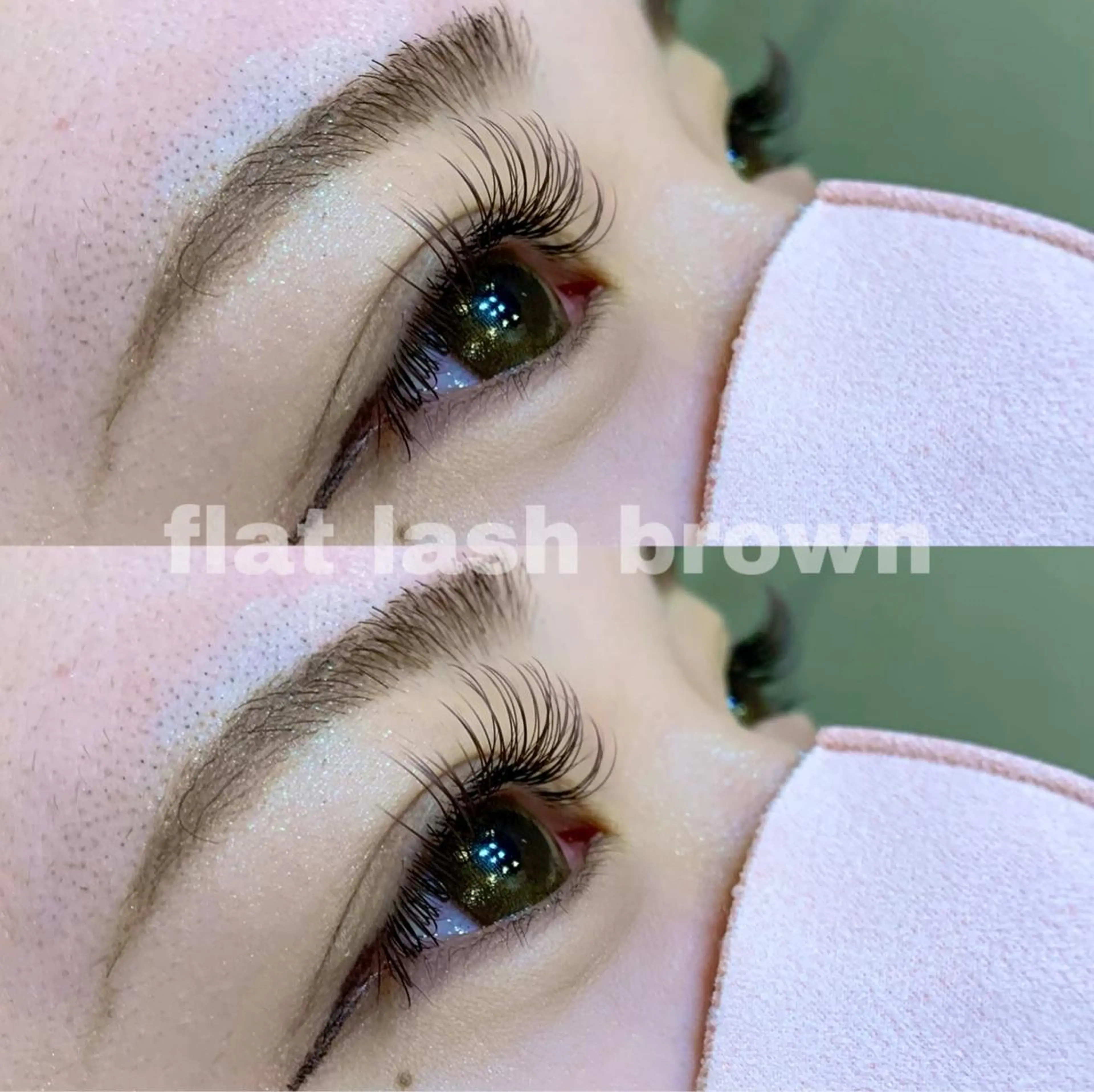 マツエク・マツパ カラーマツエク フラットラッシュ EYELA甲府昭和 hiraiのマツエク・マツパデザイン