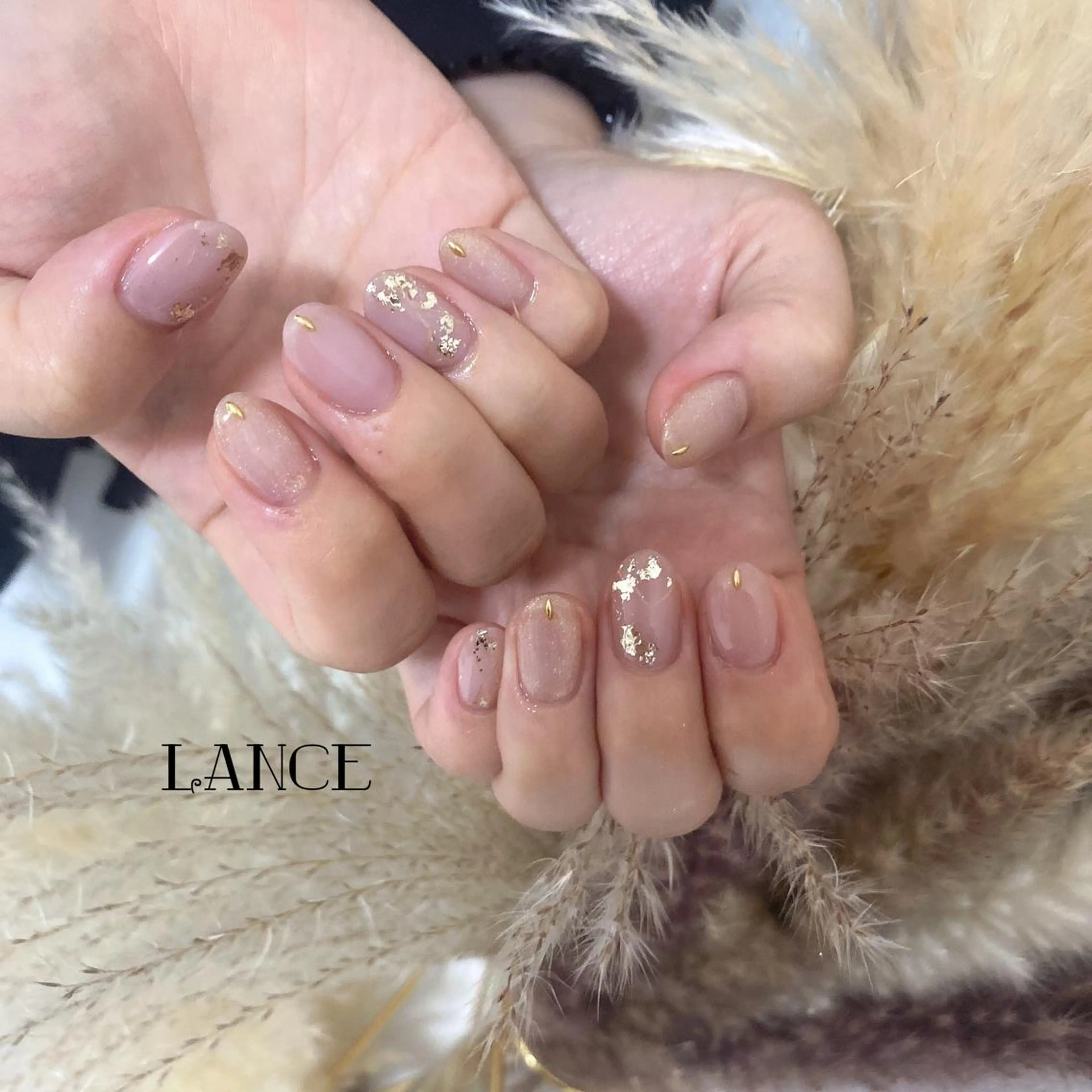 ミディアム ハンドネイル Lance nailのネイルデザイン