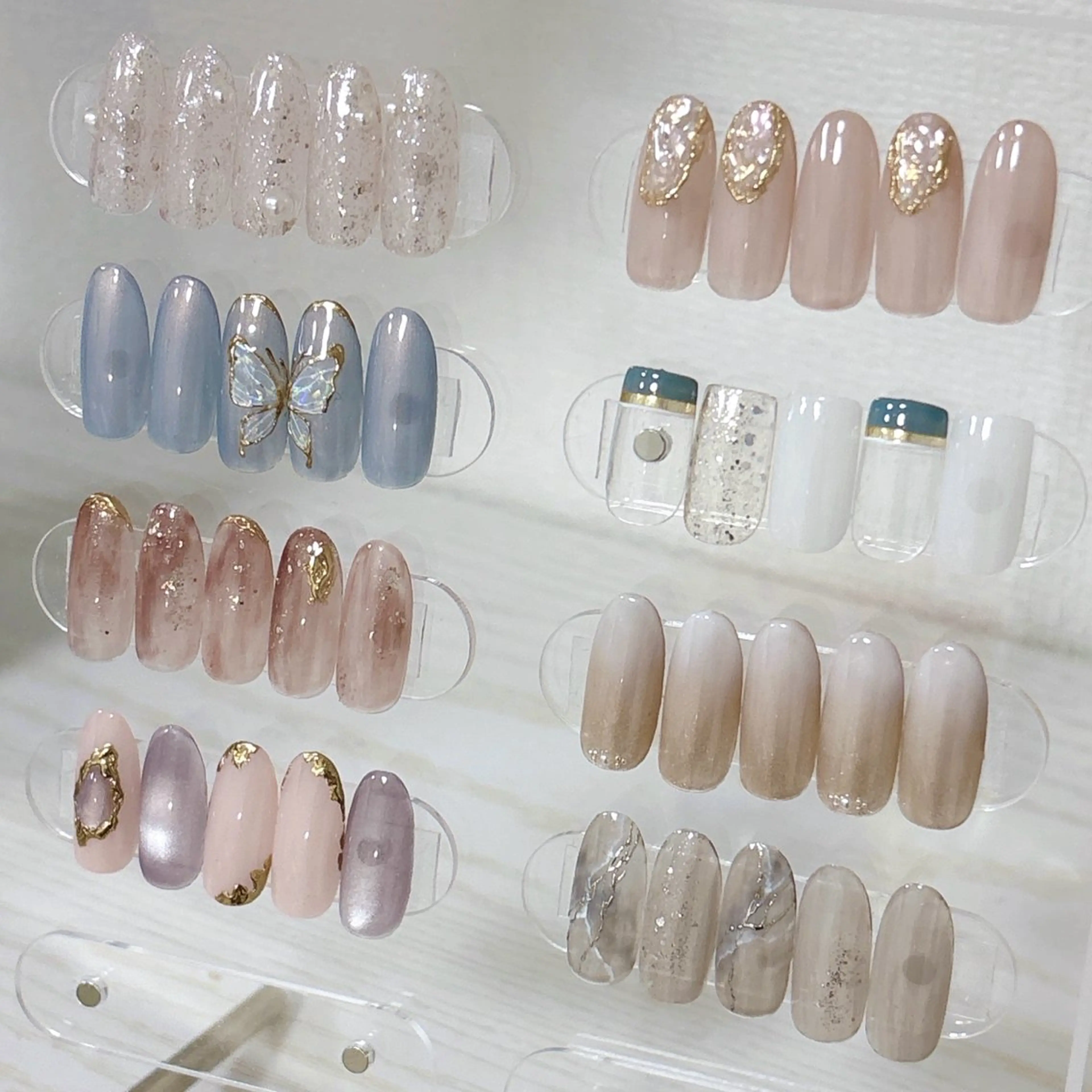 ネイル ハンドネイル 🦋🤍 madoka🤍のネイルデザイン
