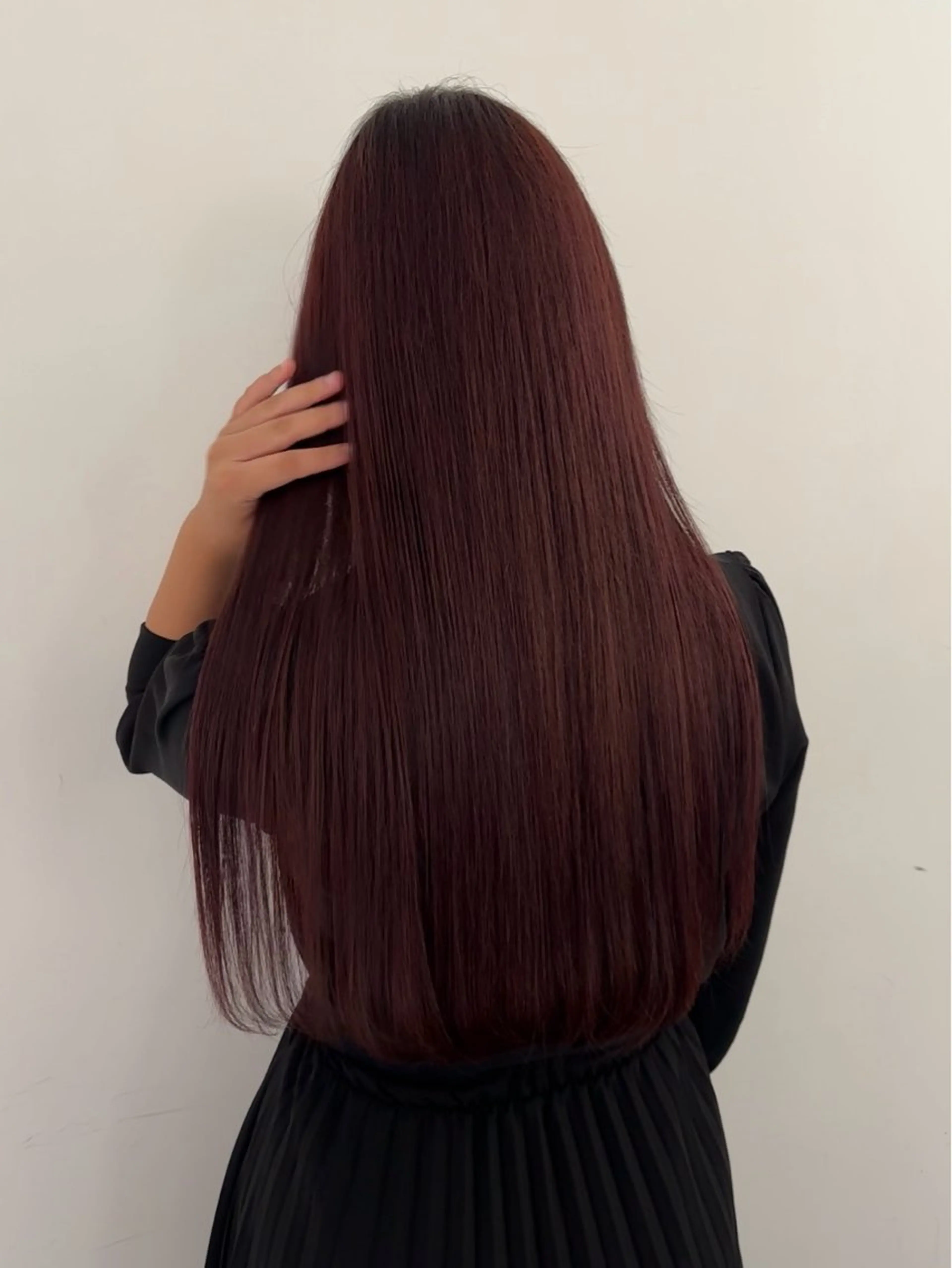 ロング カット トリートメント ハシヅメ キョウカのヘアスタイル