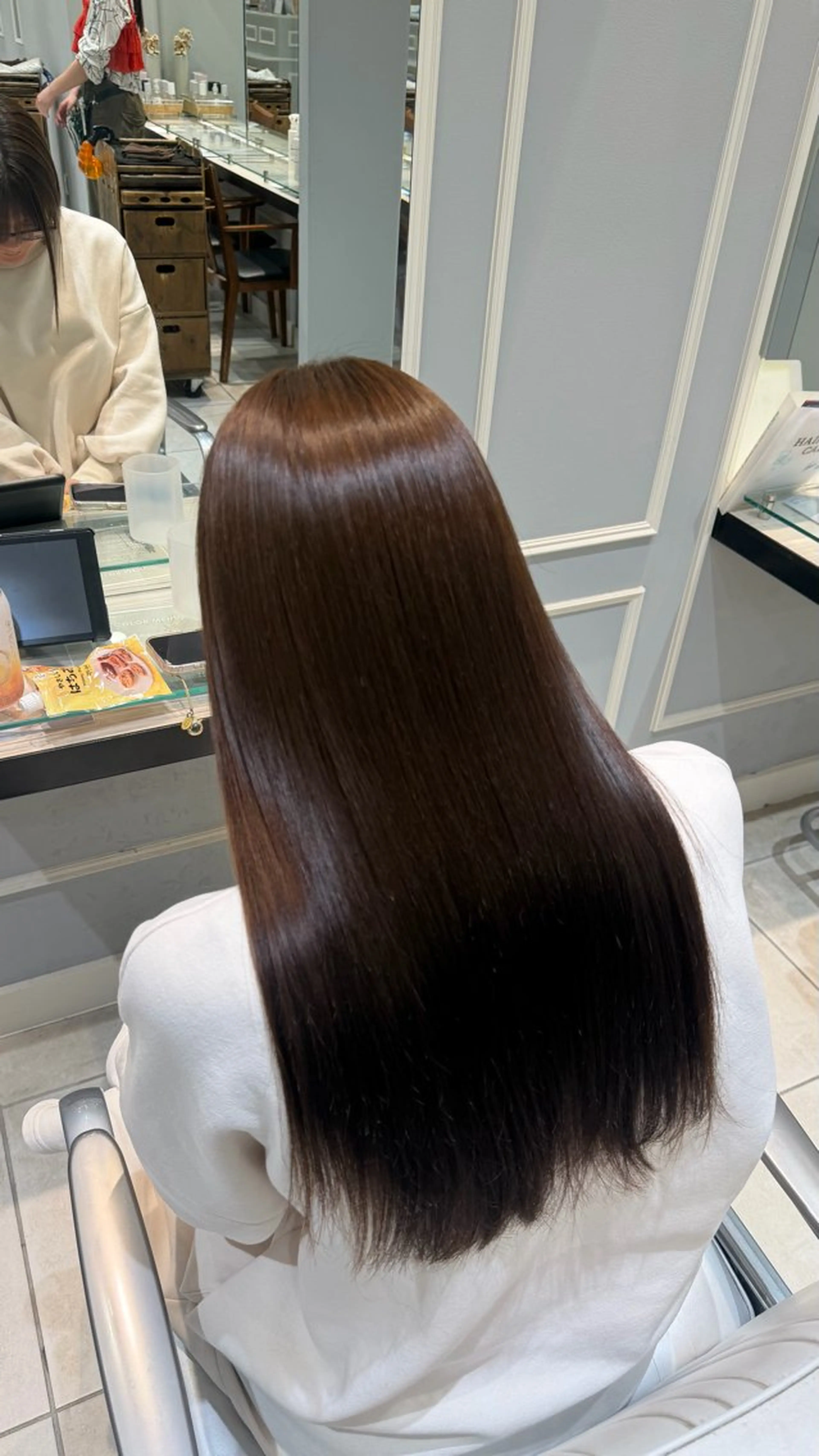 ロング 縮毛矯正 銀座/🎀 𝑹𝒖𝒂𝒏🎀のヘアスタイル