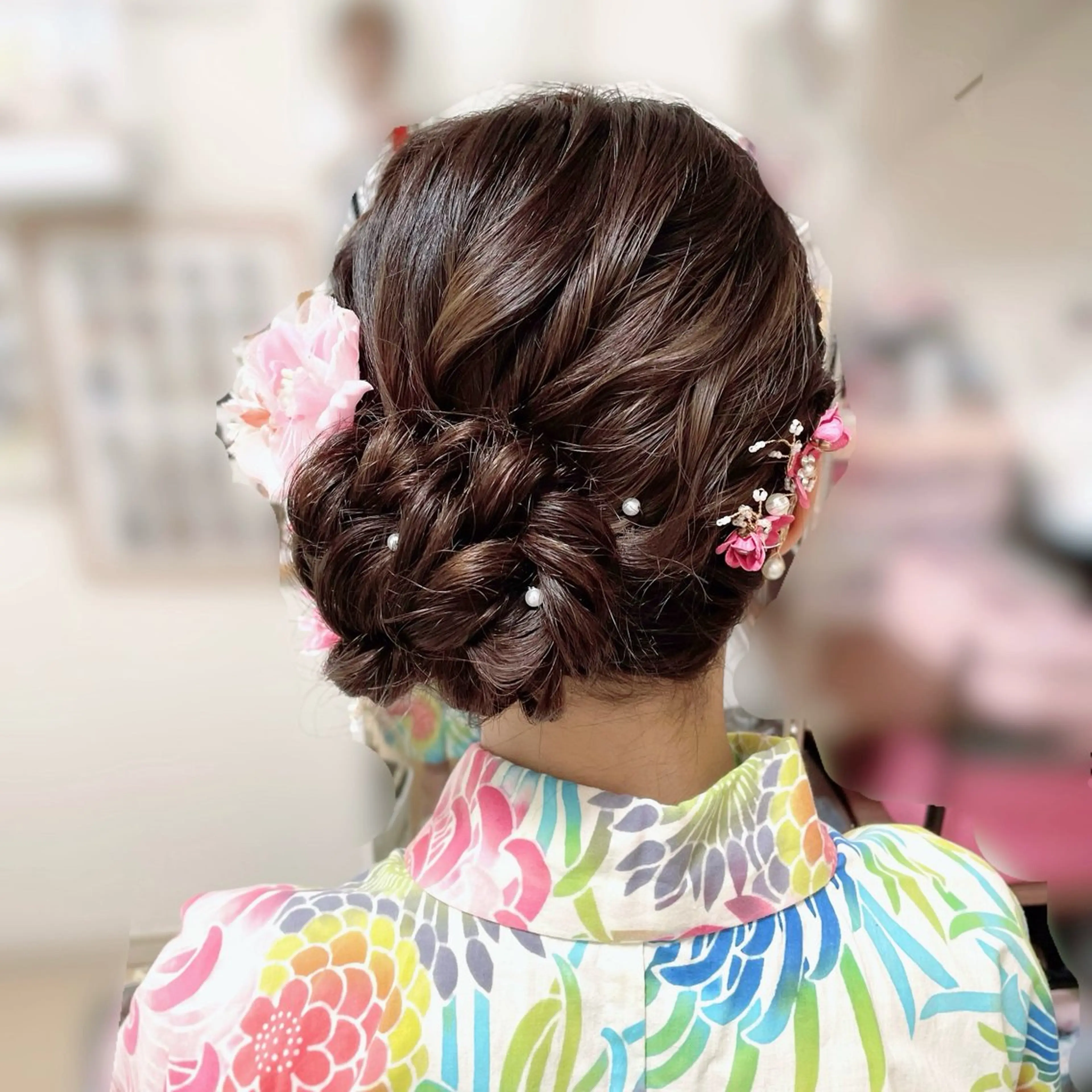ヘアアレンジ 浴衣 ヘアセット イーチブライト EachBrightのその他イメージ