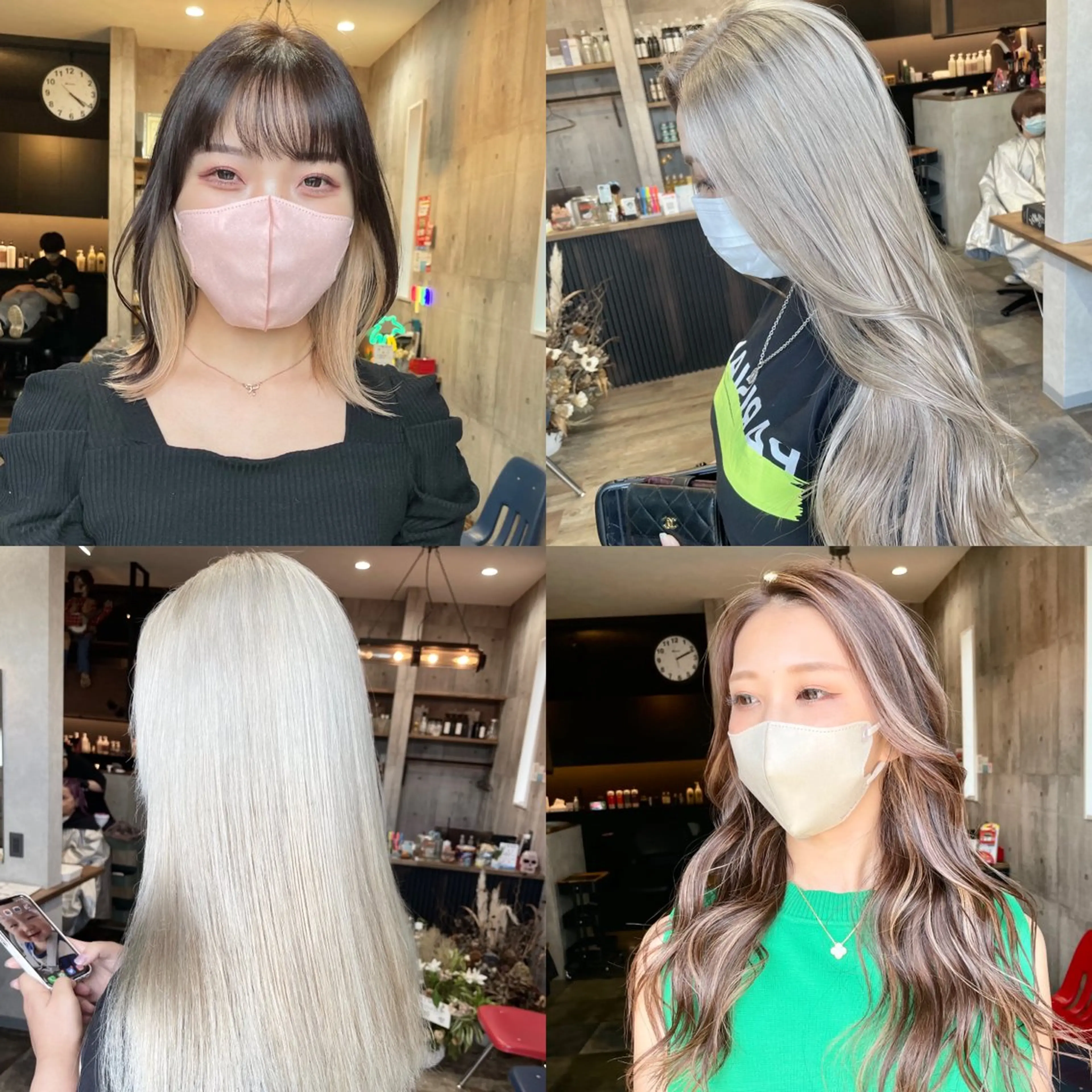 【ブリーチデザインに迷ったお客様】デザインブリーチ＋カットの写真